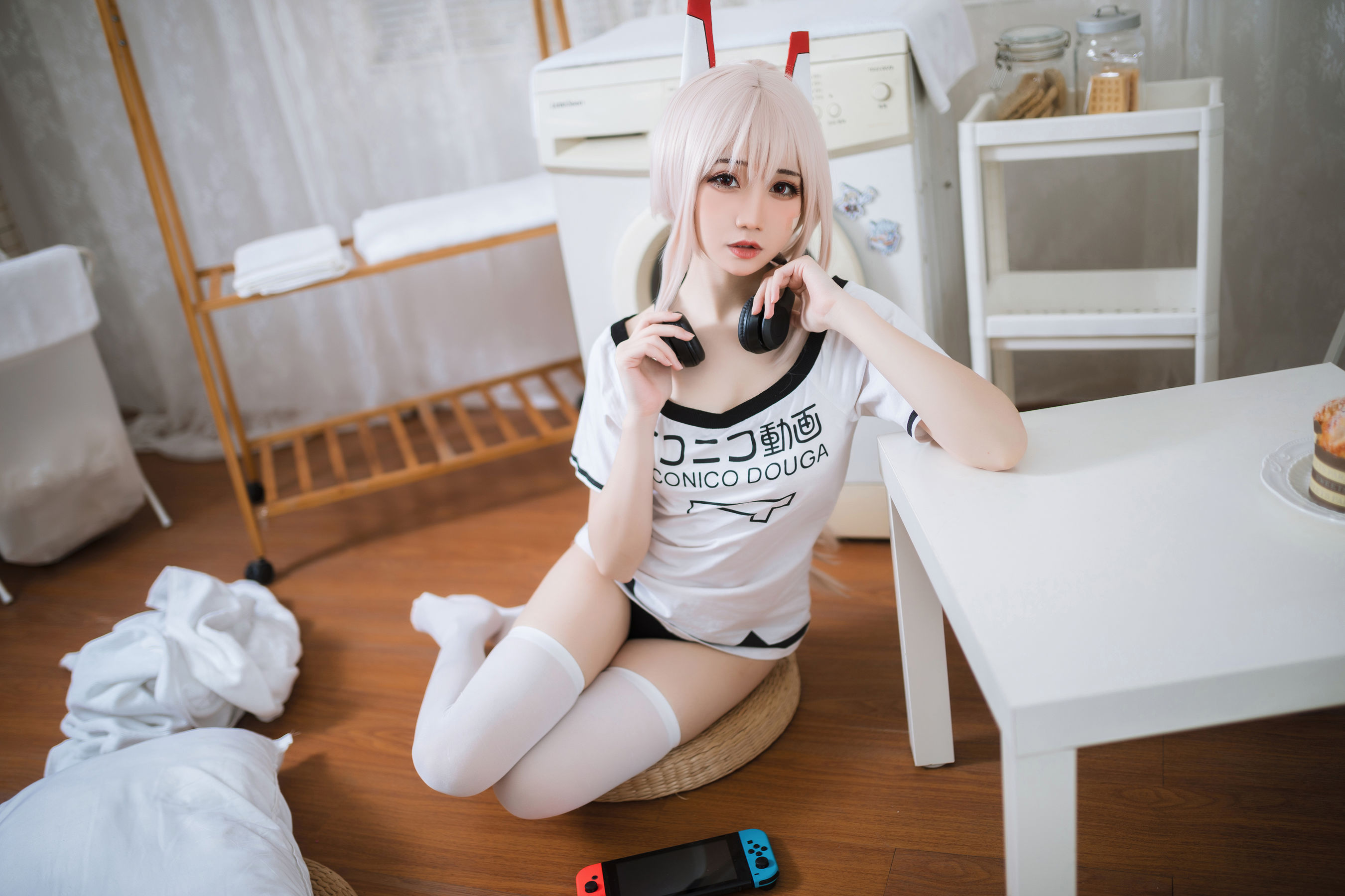 [福利COS] 焖焖碳 - 绫波 宅版本第9张