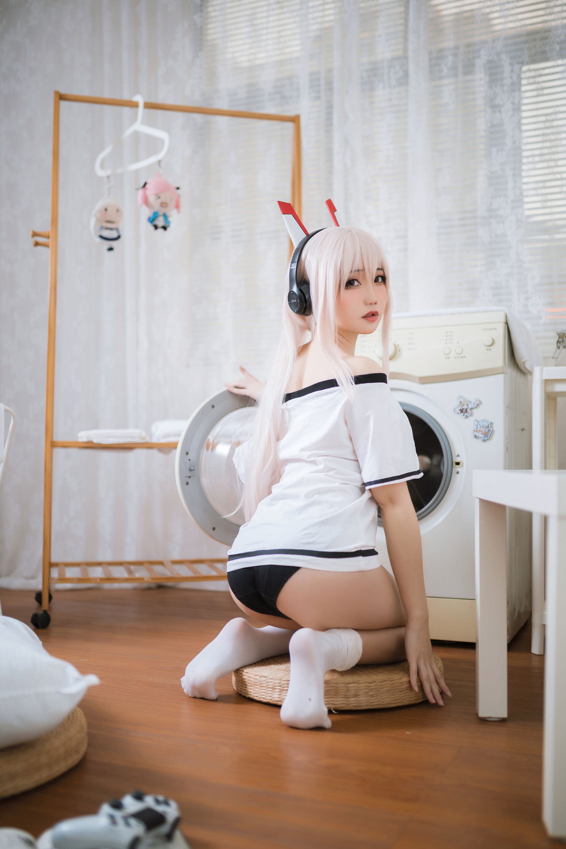 [福利COS] 焖焖碳 - 绫波 宅版本第8张