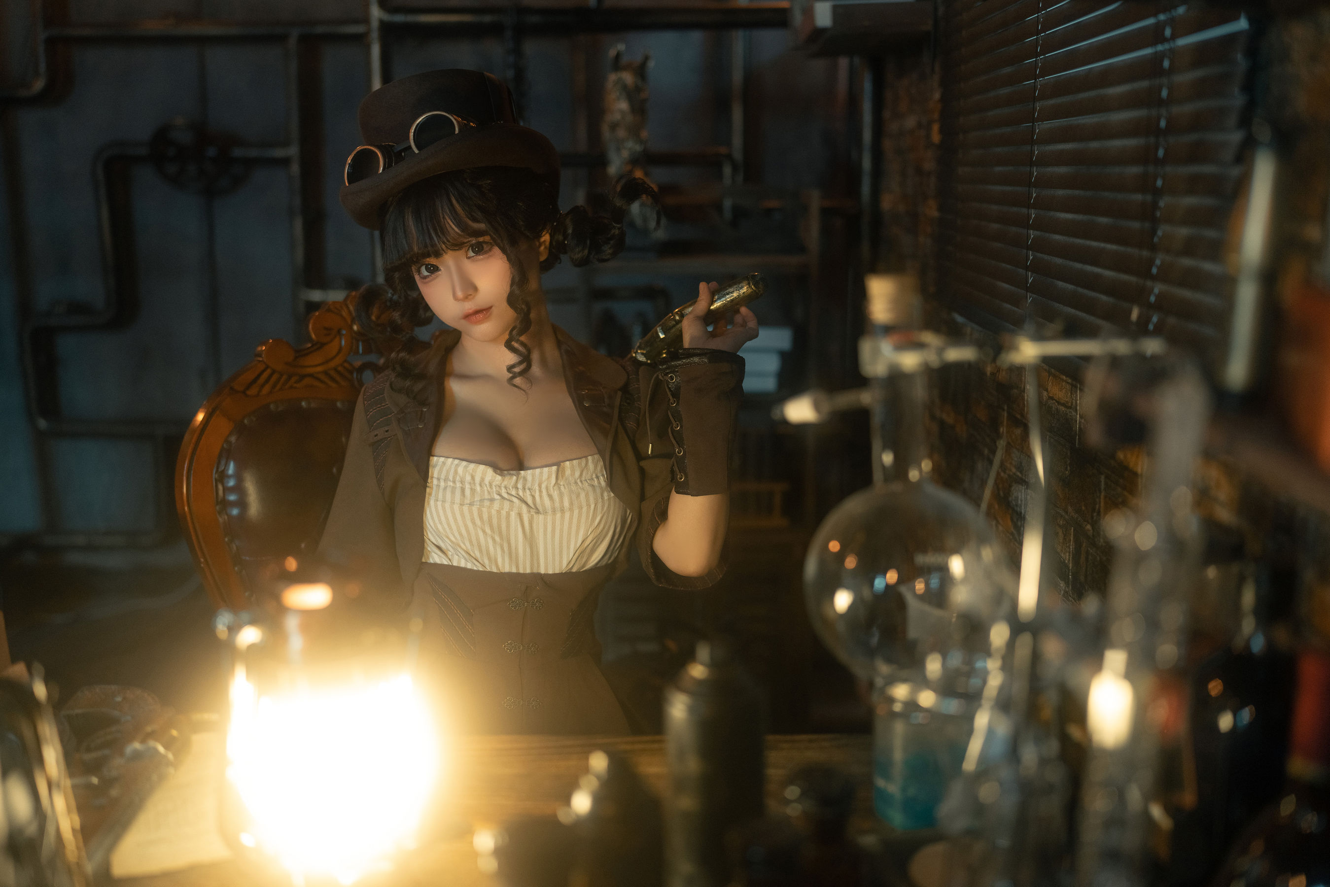 [福利COS] 动漫博主蠢沫沫 - 蒸汽少女第5张