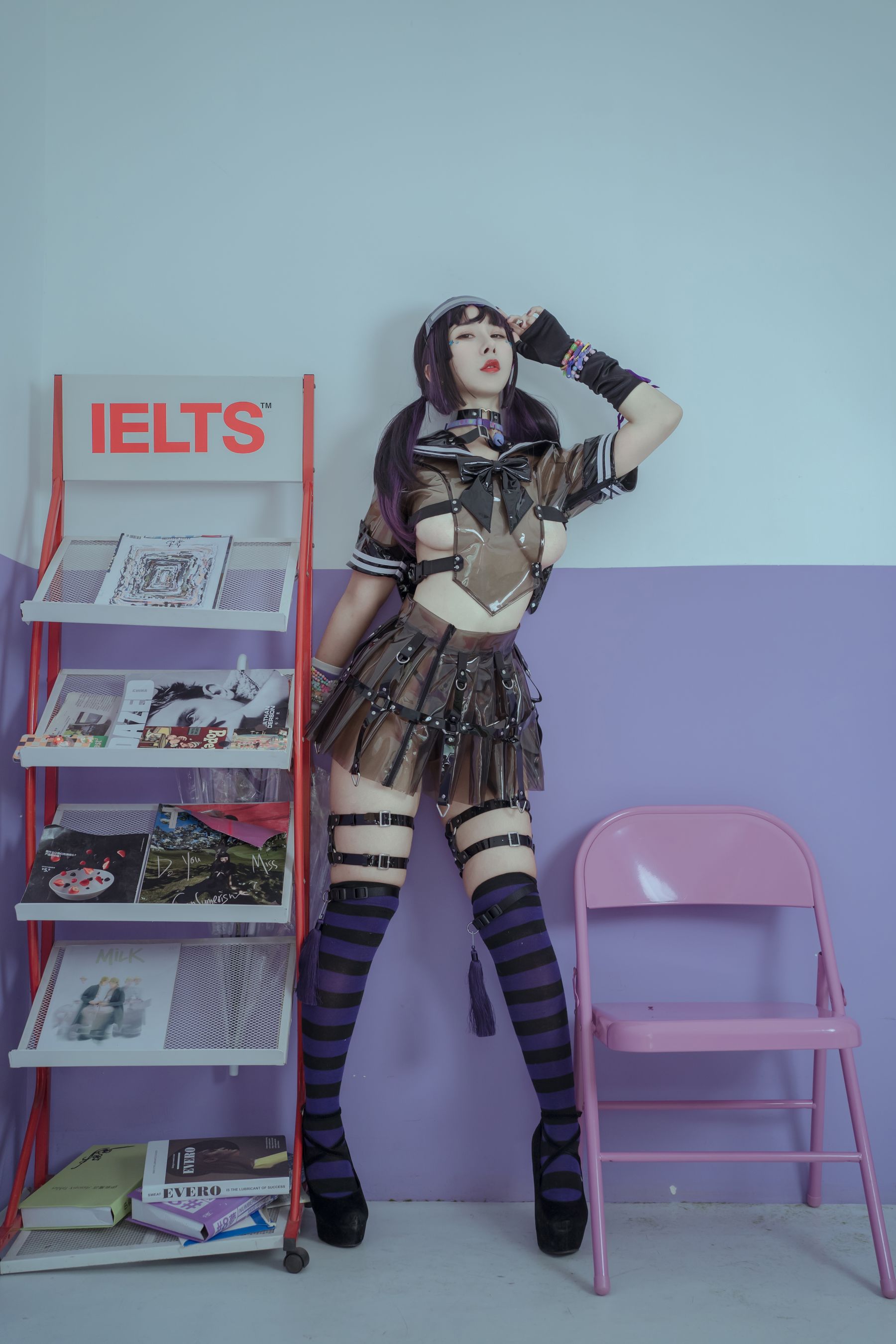 [福利COS] 云溪溪 - 幻想学院第6张