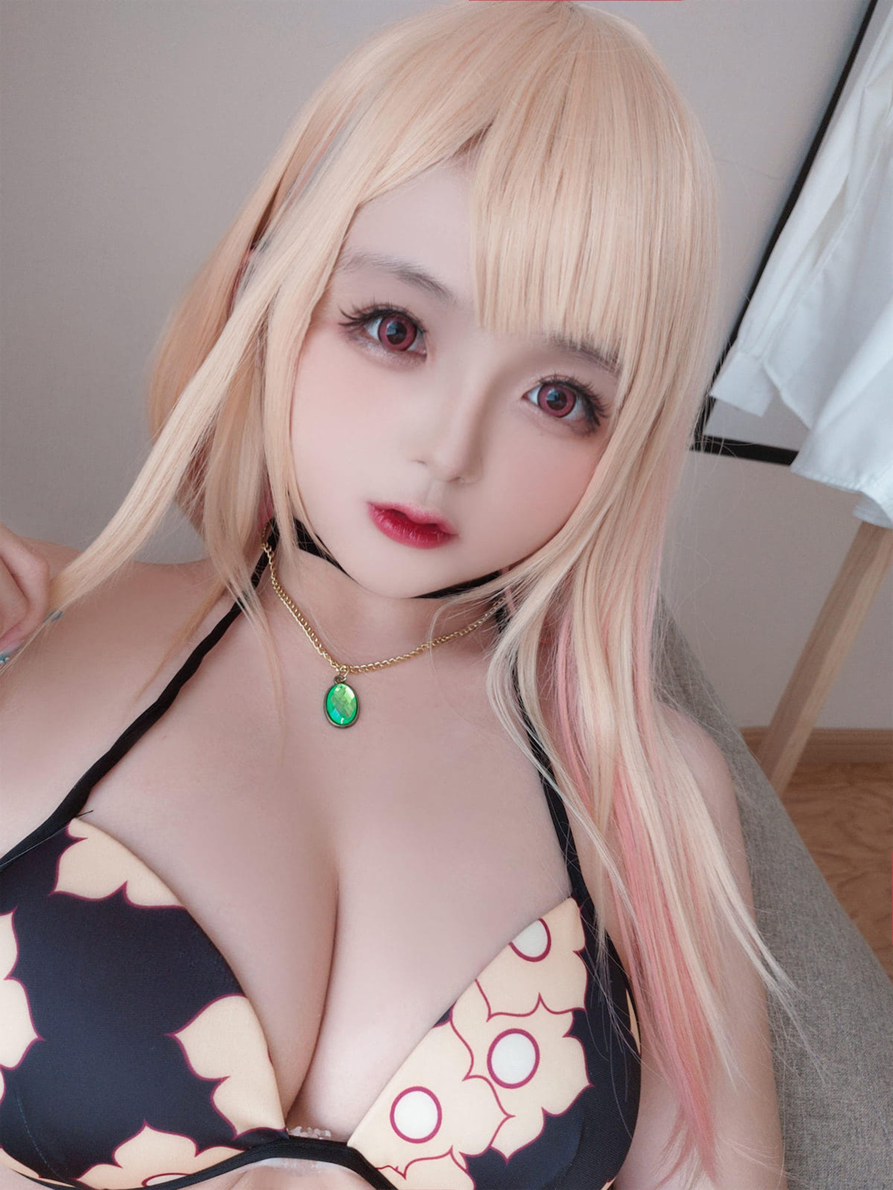 [福利COS] Cosplay日奈娇 - 更衣人偶喜多川海梦泳装第22张