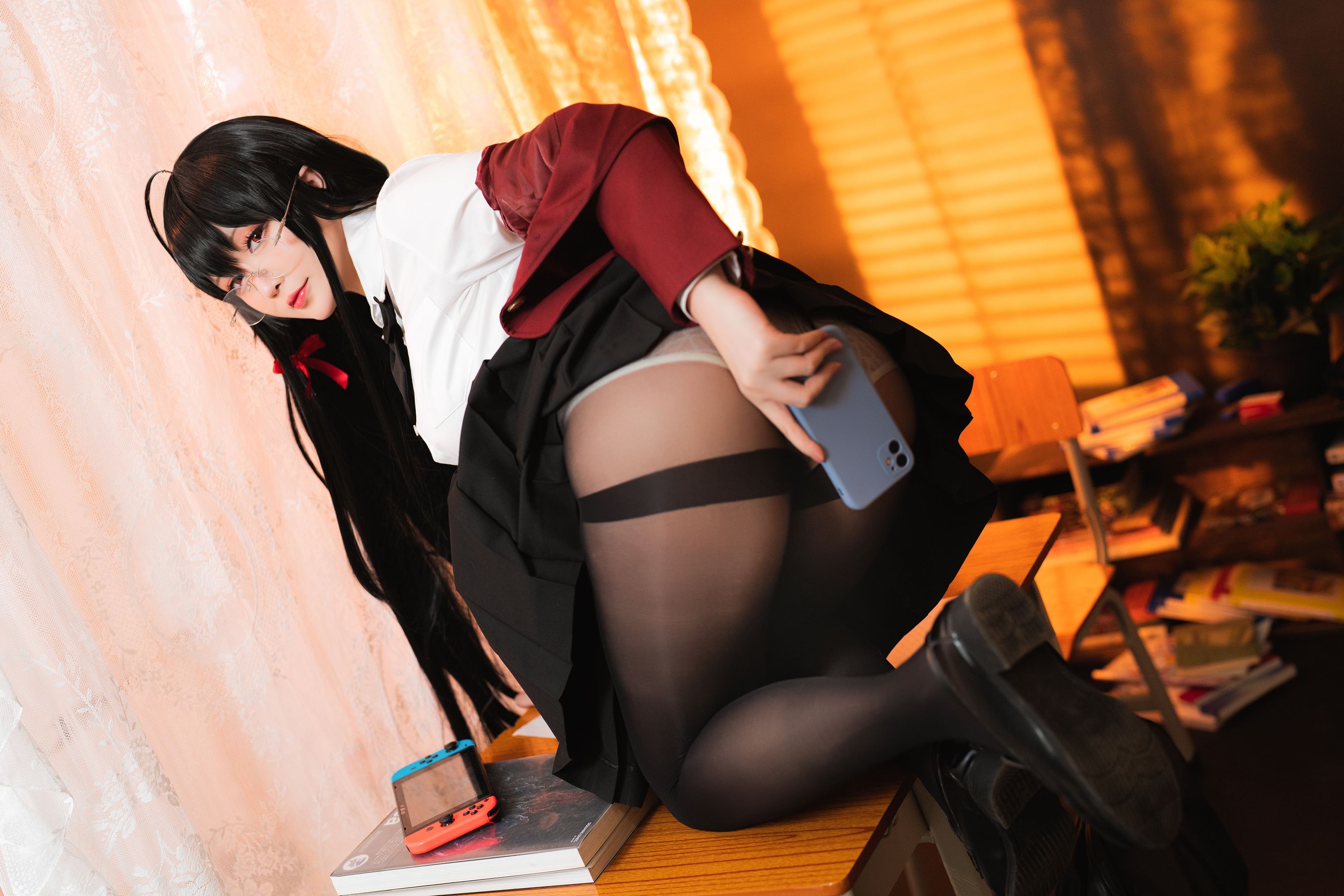 [福利COS] Coser小姐姐星之迟迟 - JK大凤第4张