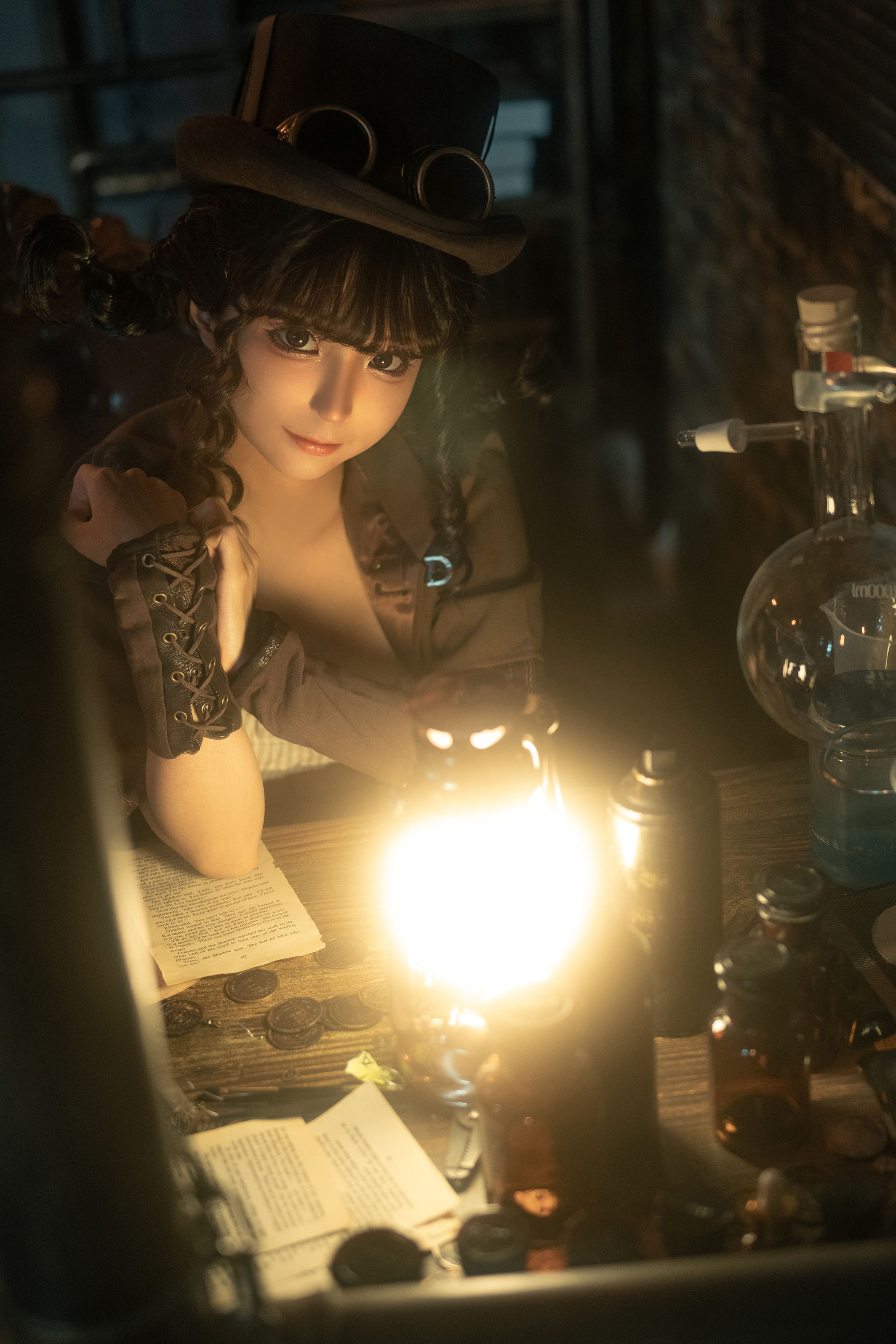 [福利COS] 动漫博主蠢沫沫 - 蒸汽少女第4张