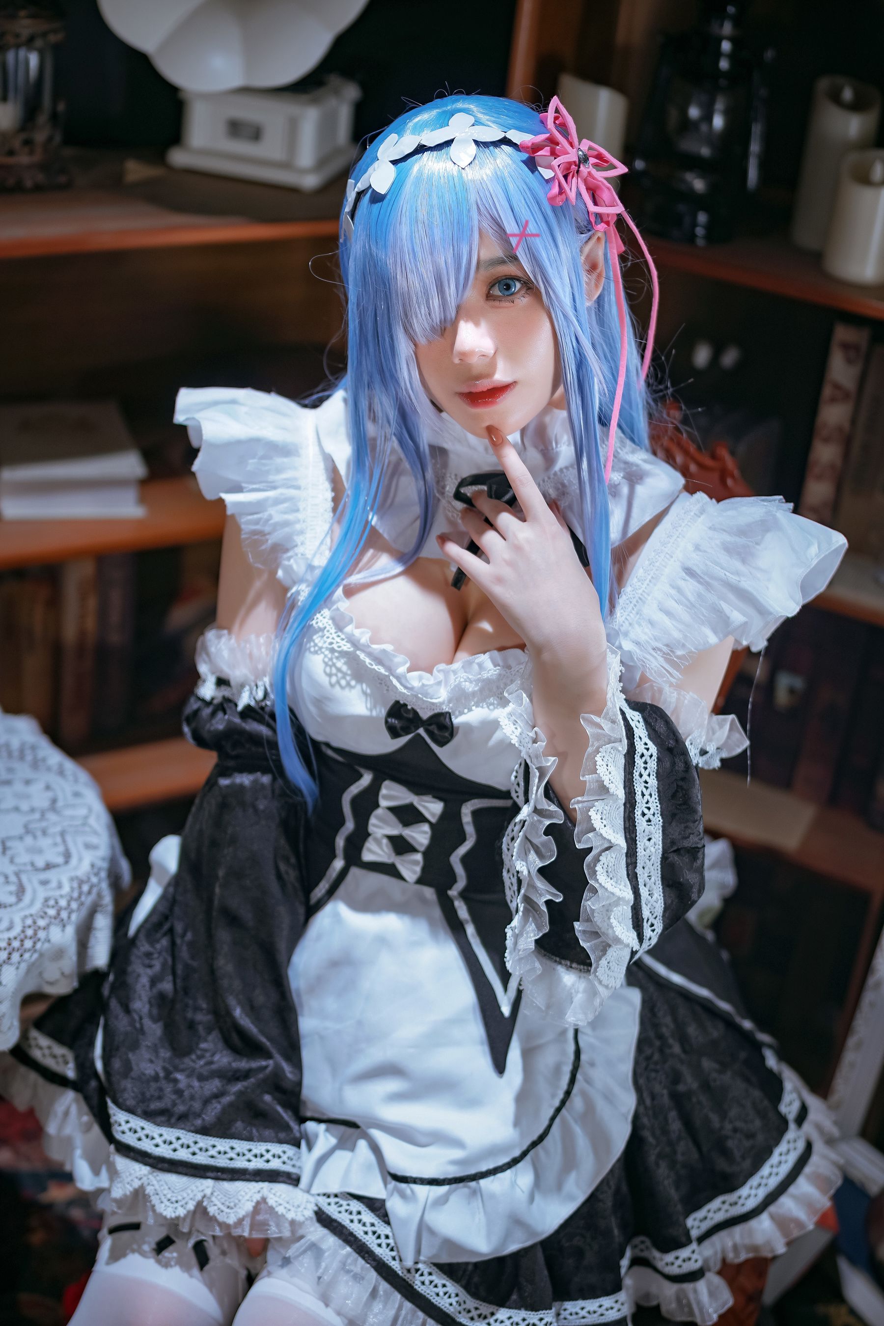 [福利COS] 九言 - 雷姆第2张