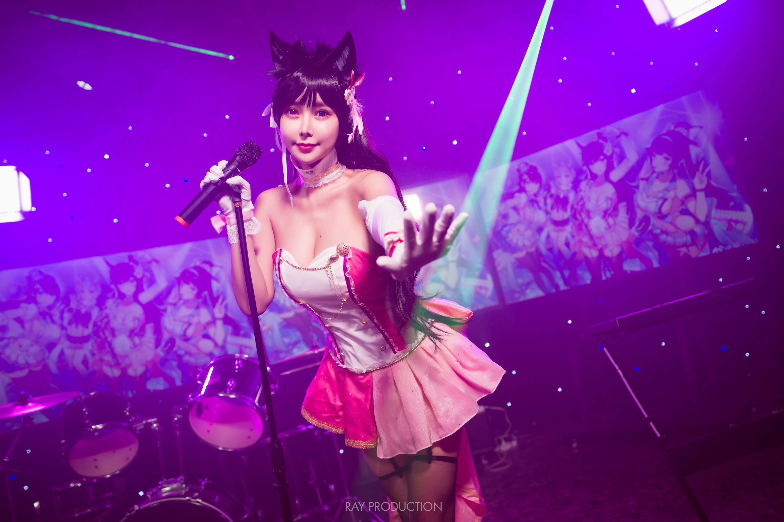 [福利COS] 亚马逊鲶鱼 - 爱宕 打歌服第4张