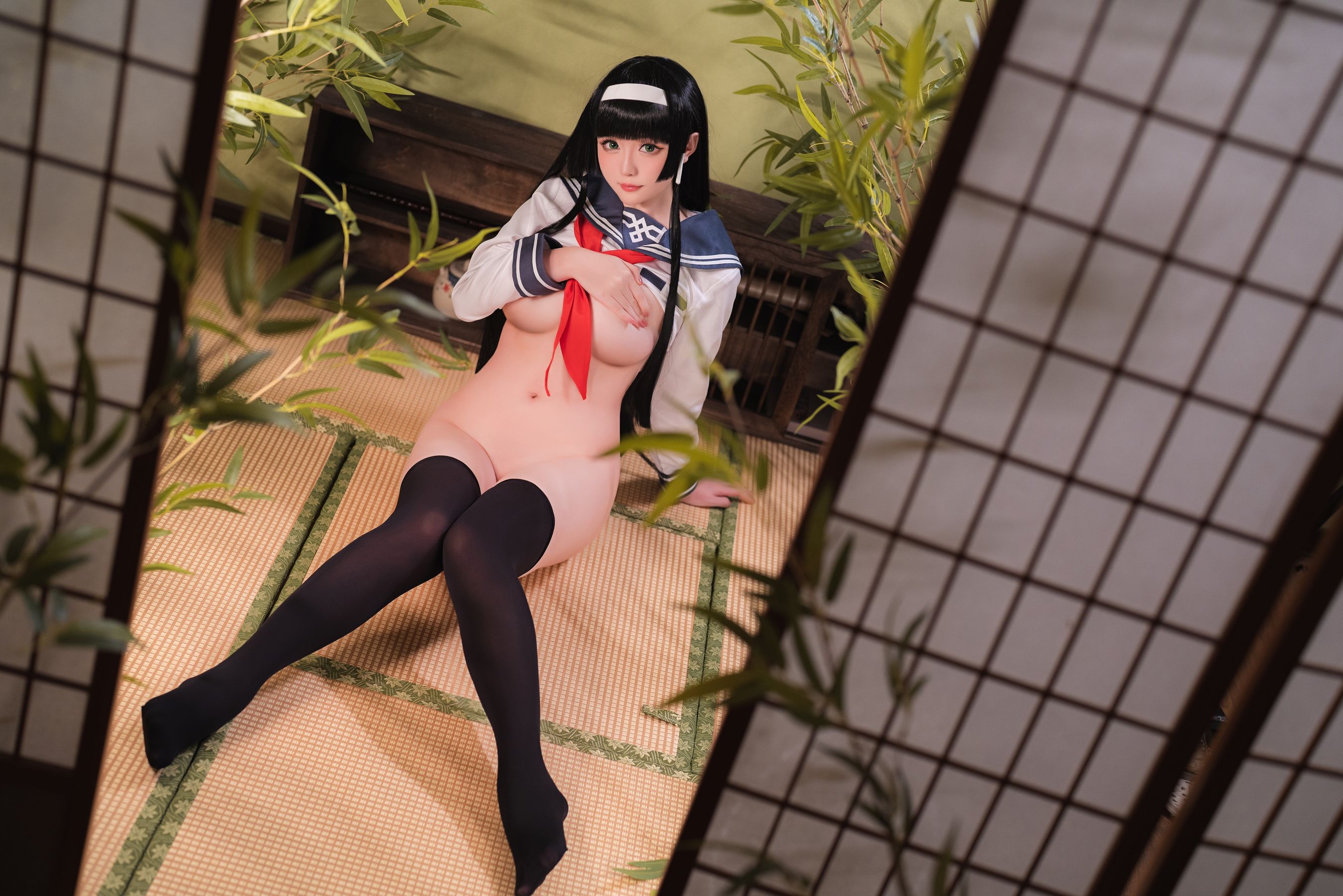 [福利COS] Coser小姐姐星之迟迟 - 莲花JK第13张