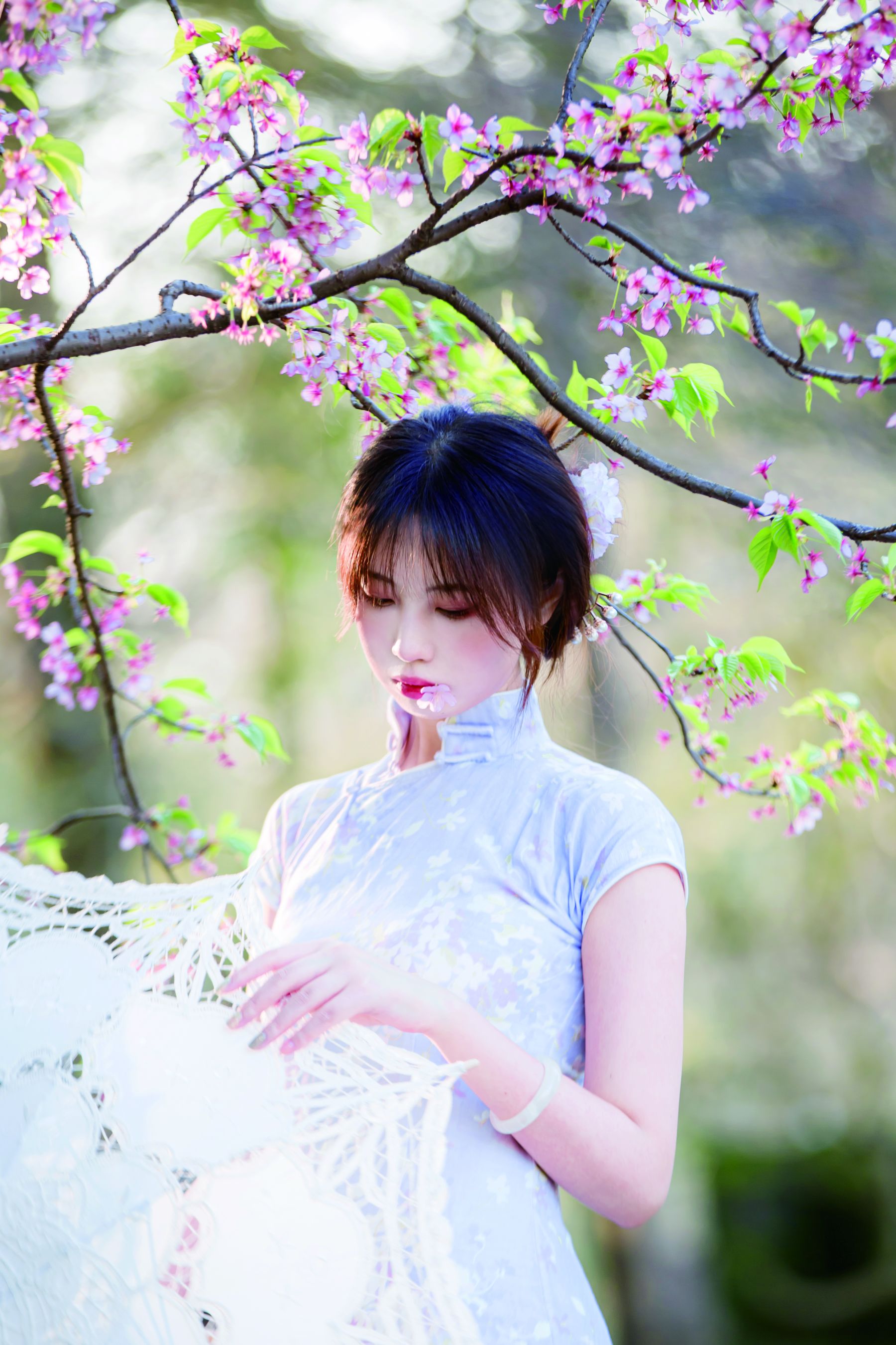 [福利COS] 次元少女念雪ww - 旗袍第1张