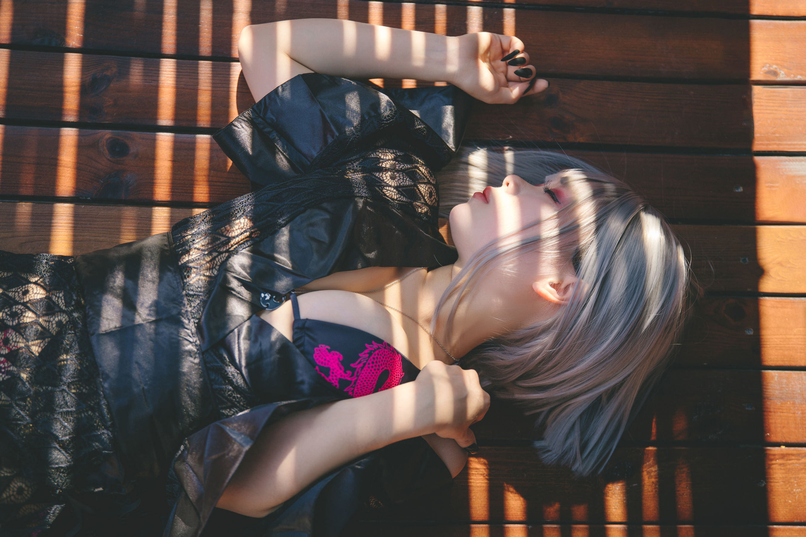 [福利COS] 末夜787 - 五月舰长 和服第11张