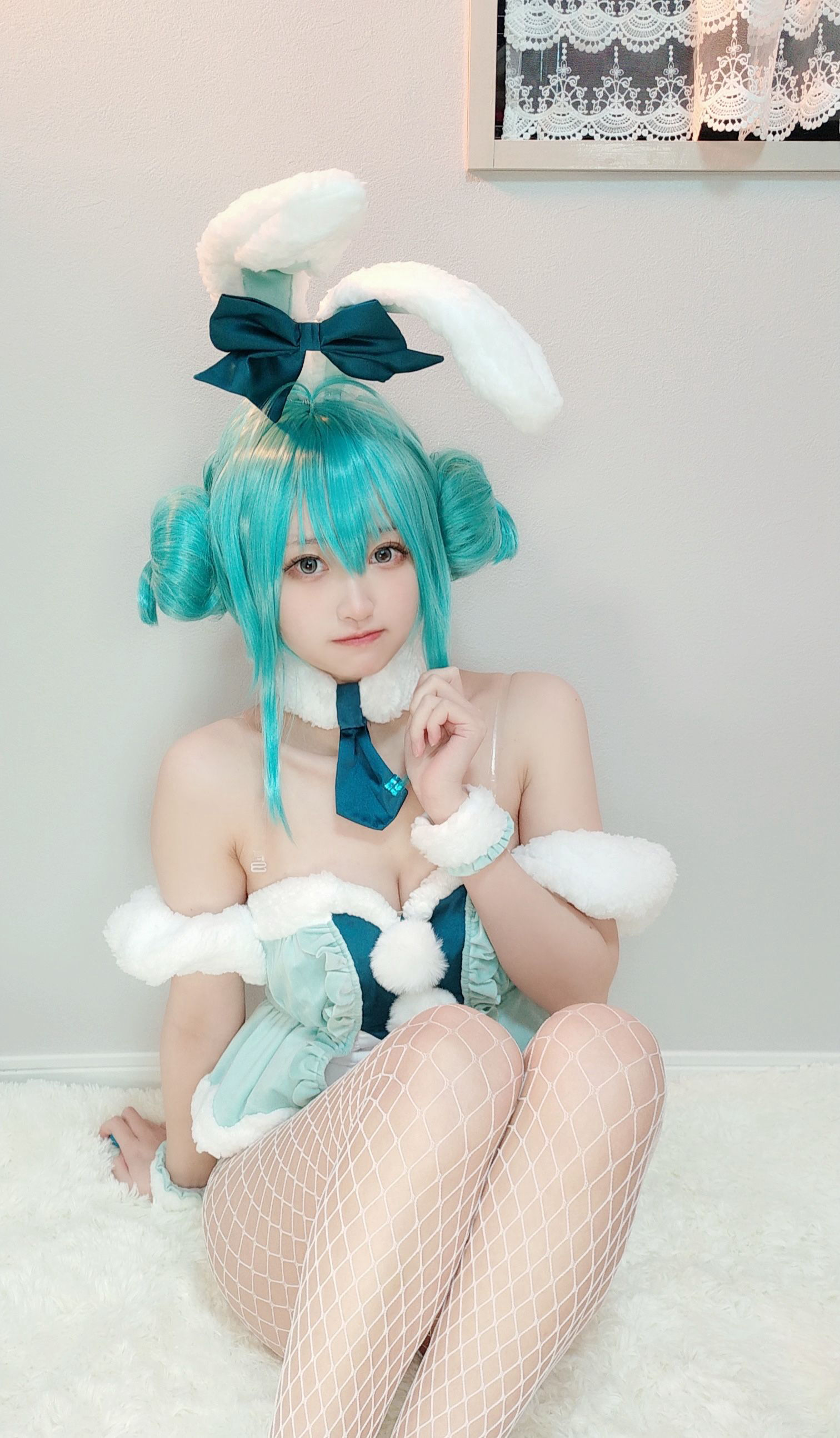 [福利COS] 千阳(ちよ) - 初音兔女郎第7张