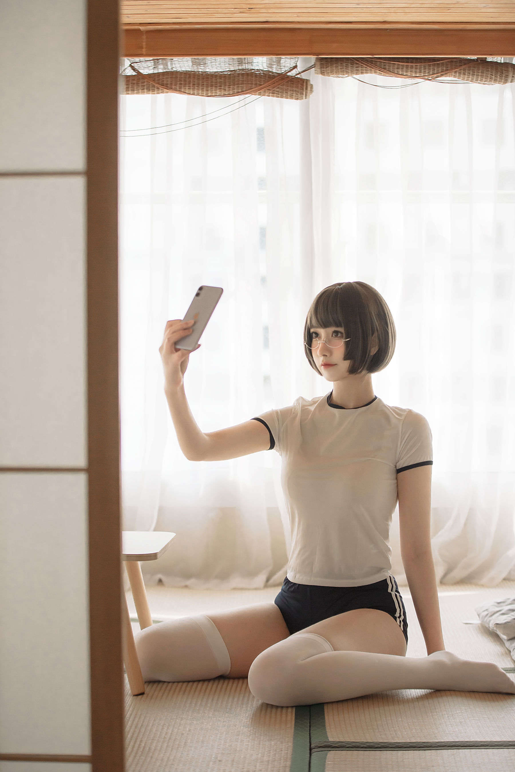 [福利COS] 次元少女念雪ww - 体操服第1张