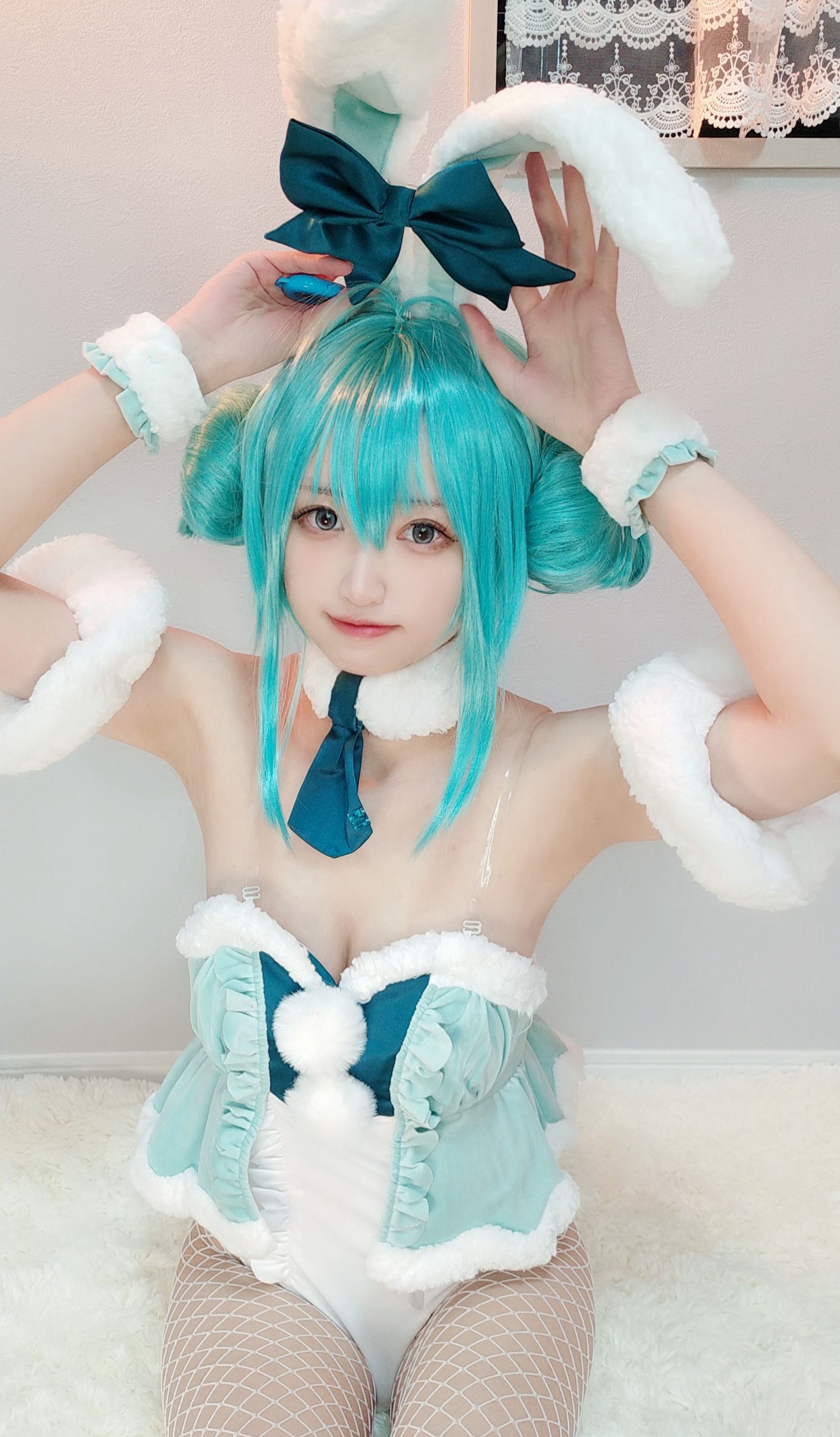 [福利COS] 千阳(ちよ) - 初音兔女郎第8张