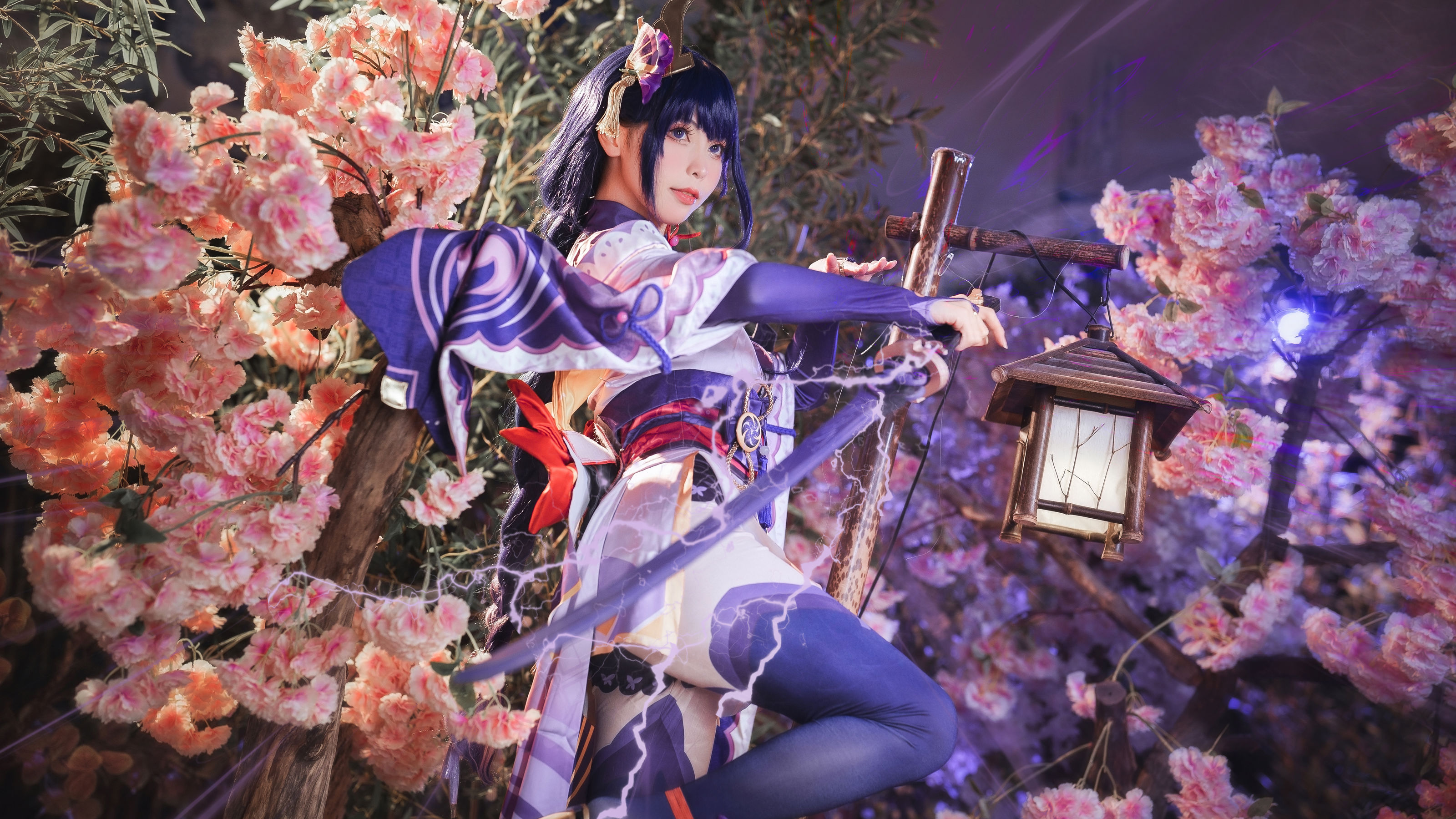 [福利COS] 樱岛嗷一 - 雷电将军第3张