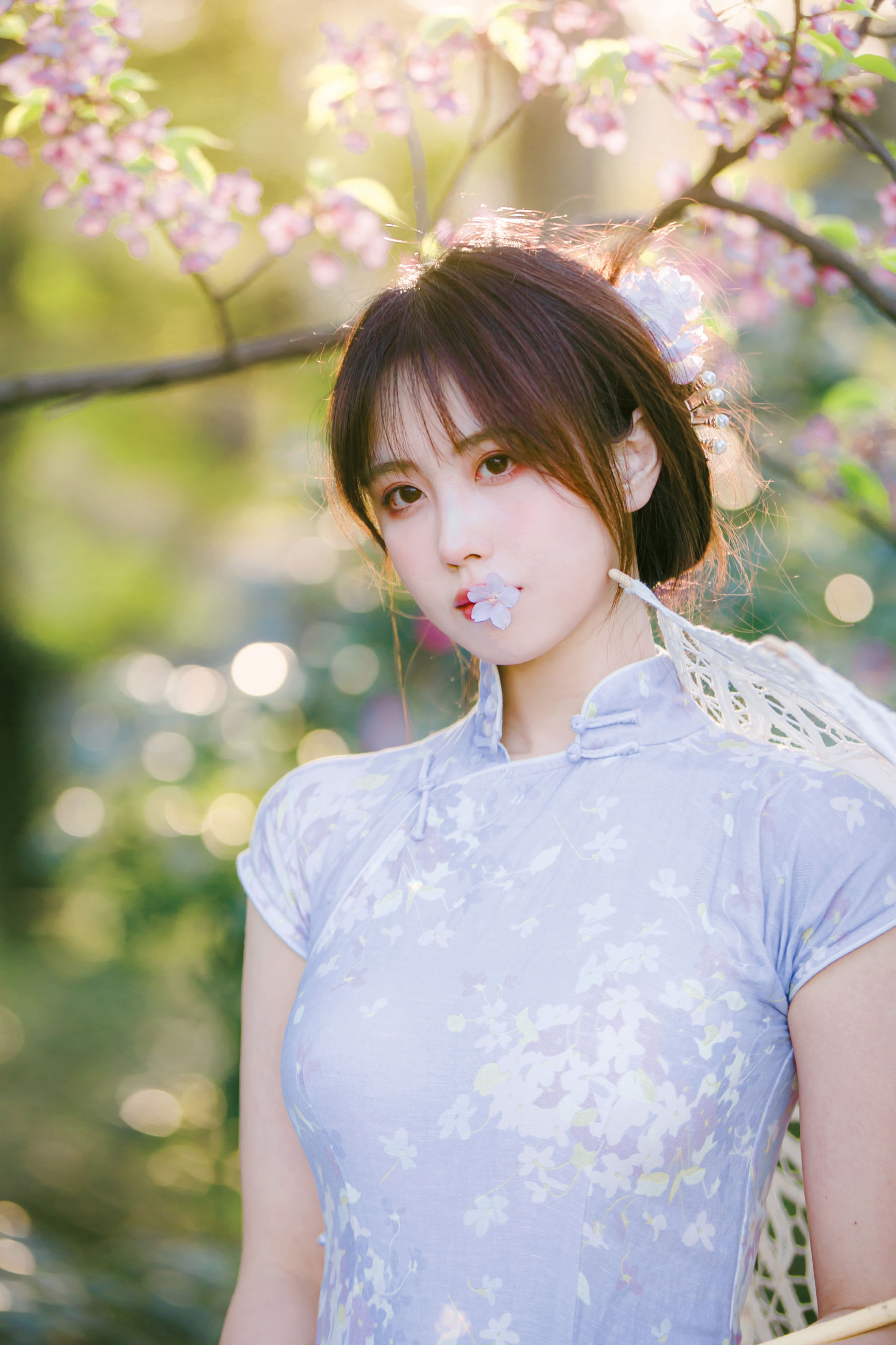 [福利COS] 次元少女念雪ww - 旗袍第7张