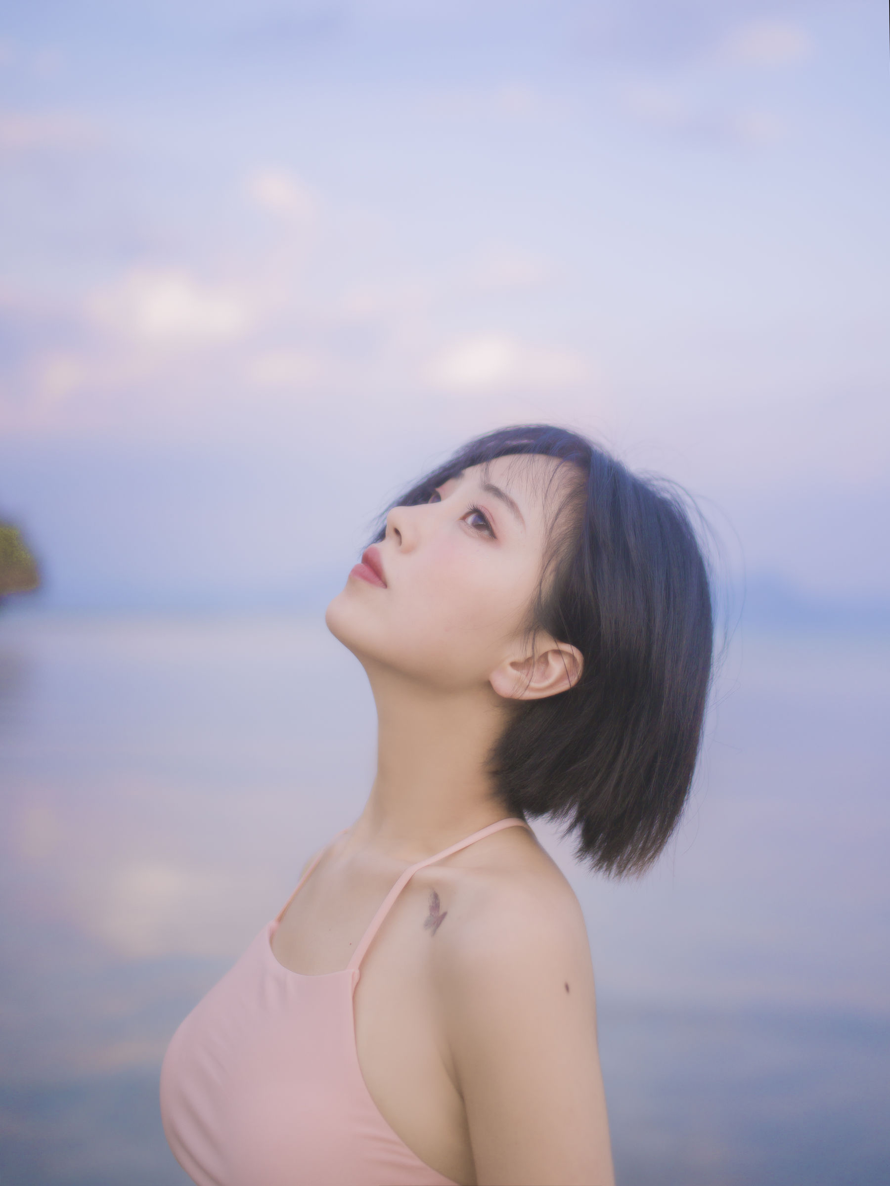 [福利COS] 次元少女念雪ww - 粉色泳衣第9张