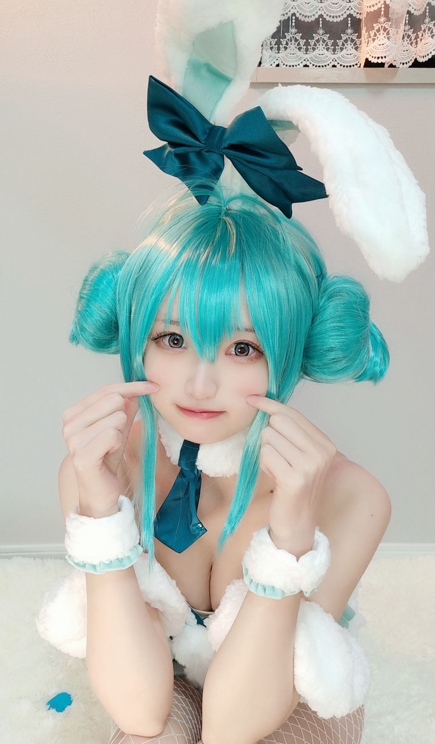 [福利COS] 千阳(ちよ) - 初音兔女郎第7张