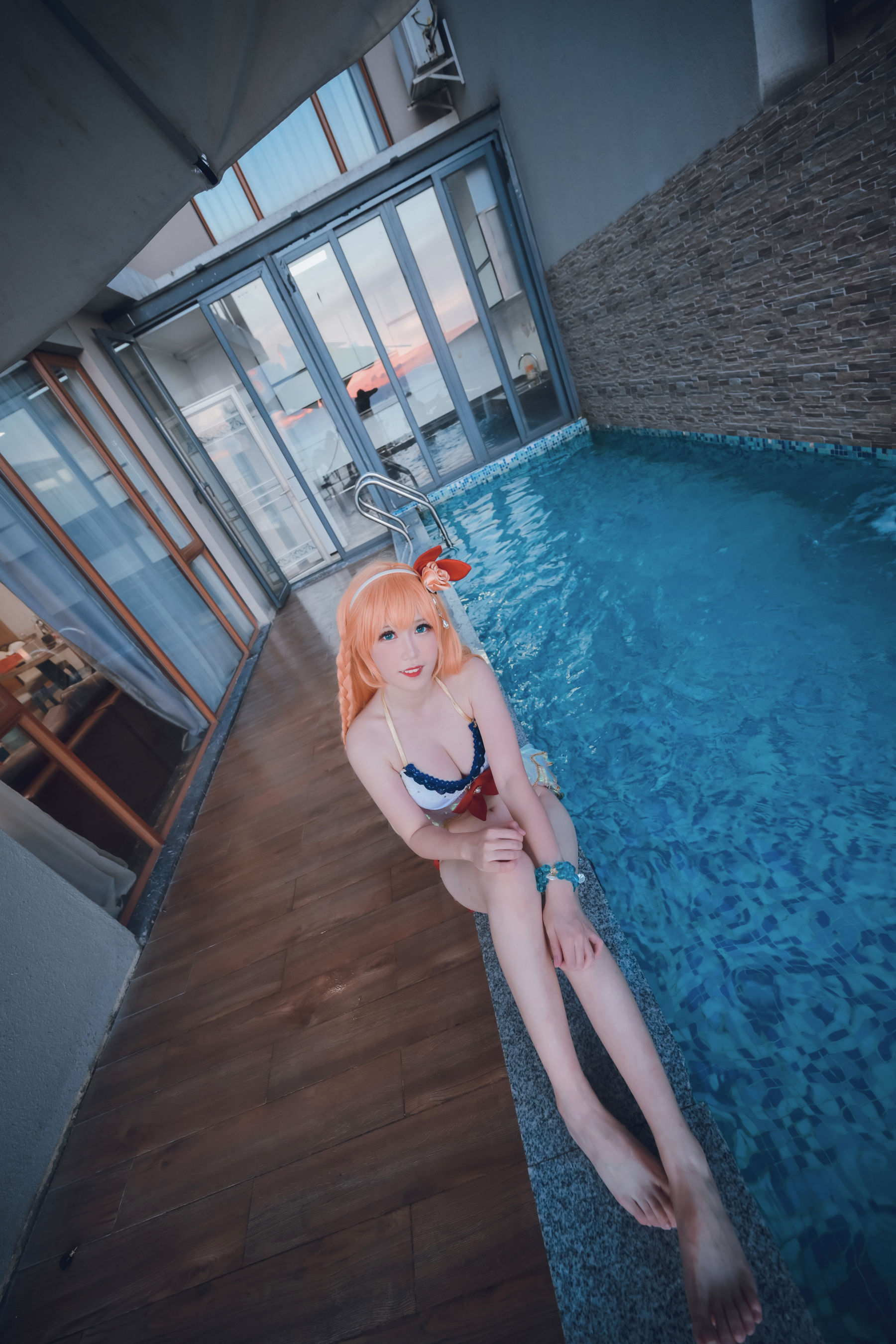 [福利COS] 流年不停_w - 佩可莉姆泳装第6张