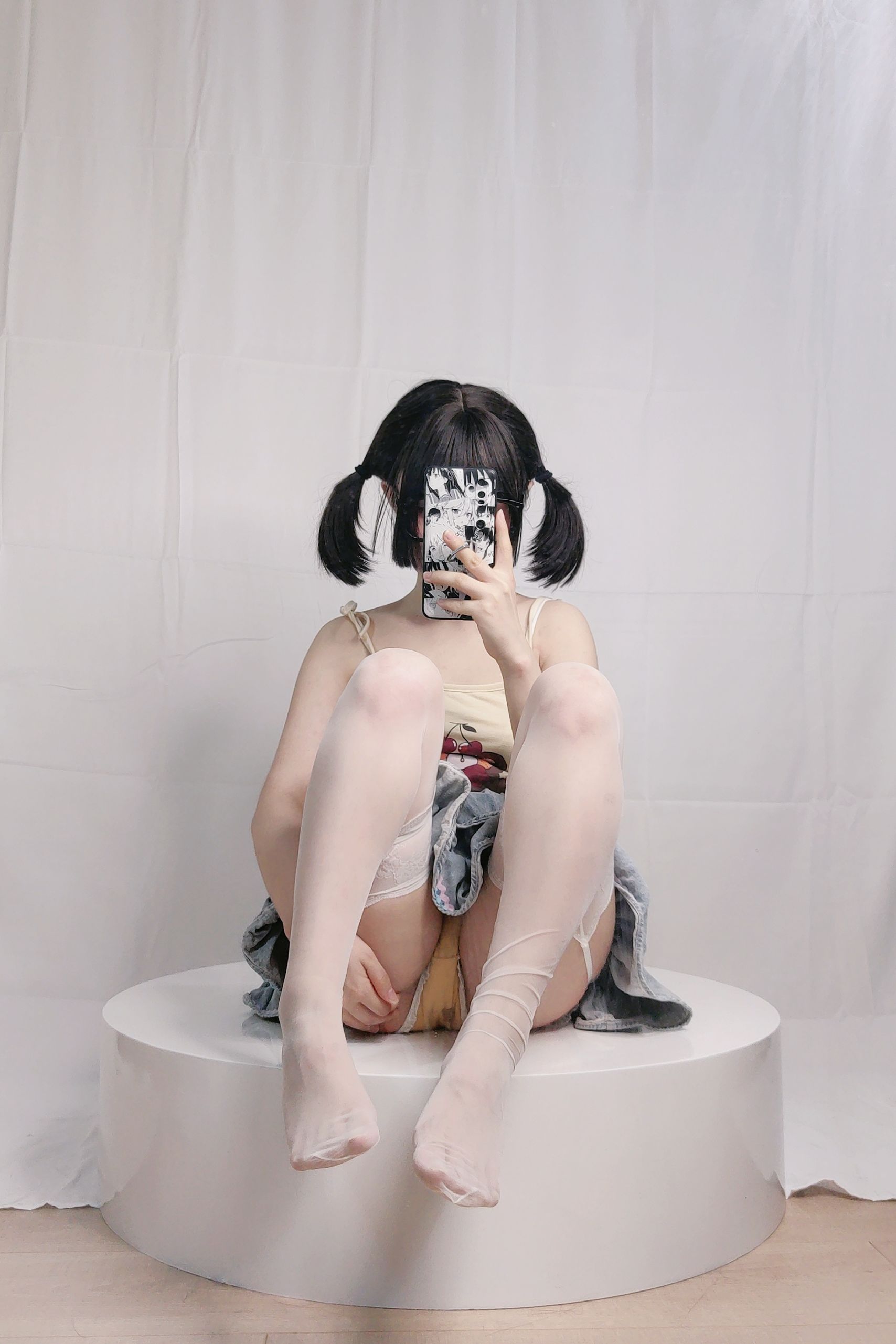 [福利COS] 神沢永莉 - 绫蛋糕裙吊带袜汐第9张