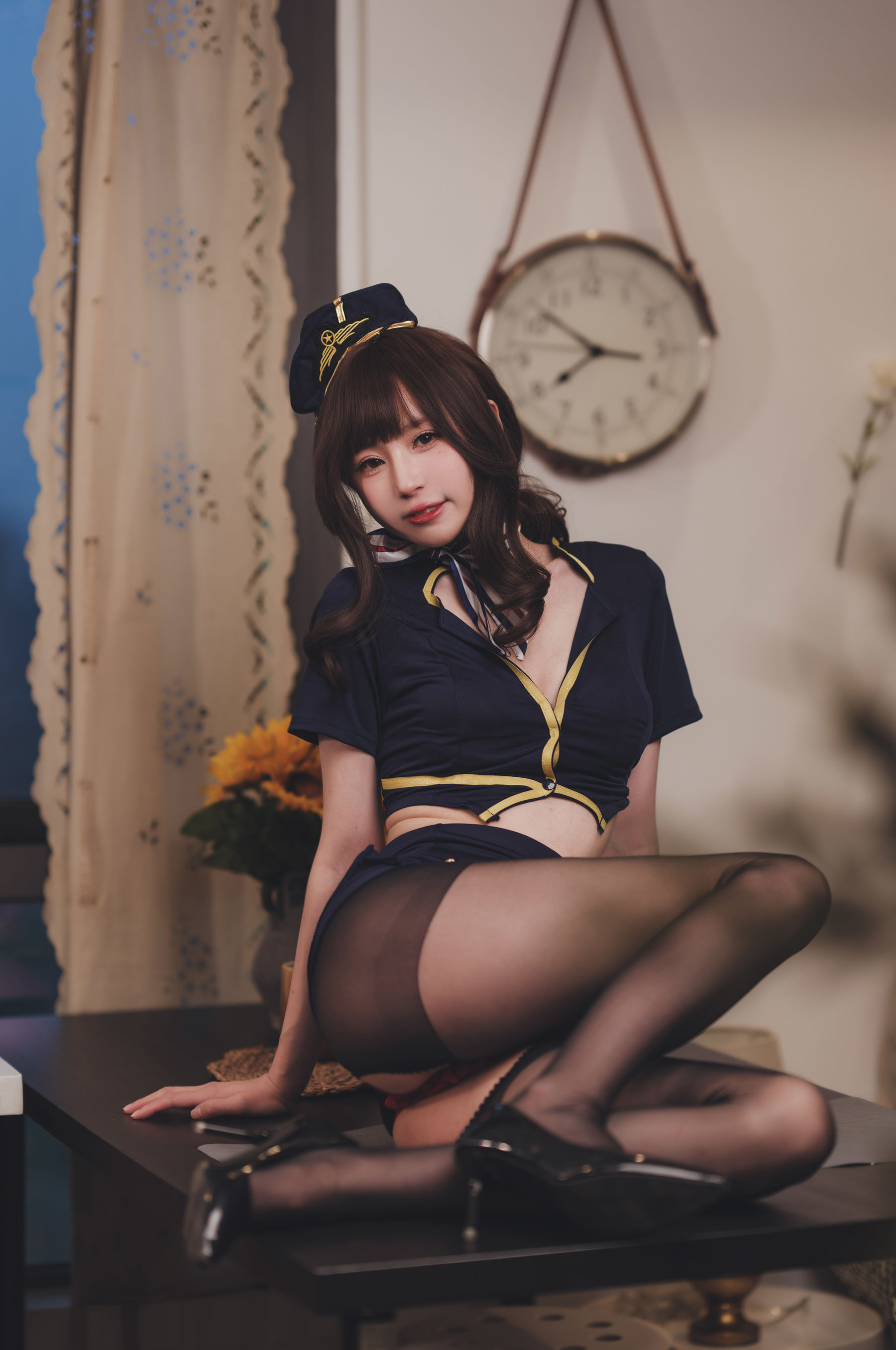 [福利COS] 西园寺南歌写真 - 空姐第6张