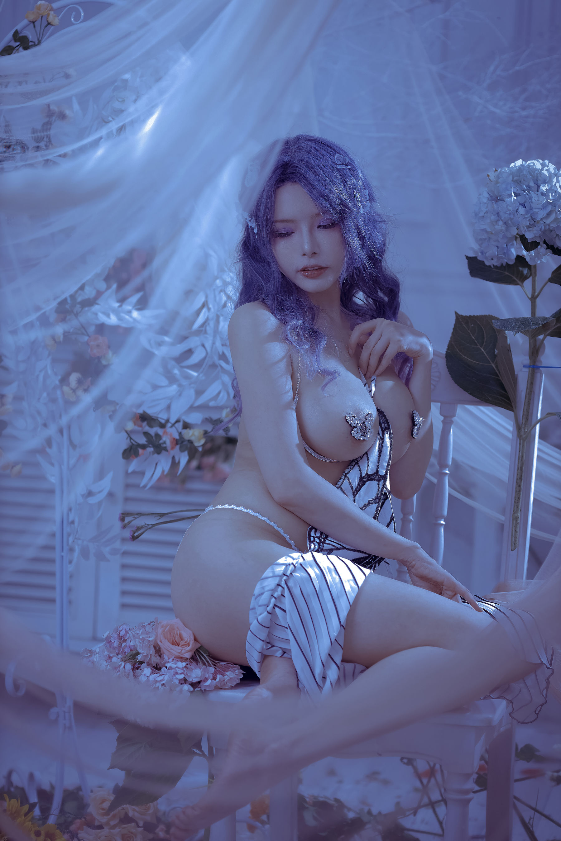 [福利COS] 秋和柯基(夏小秋秋秋) - 蝴蝶夫人第9张