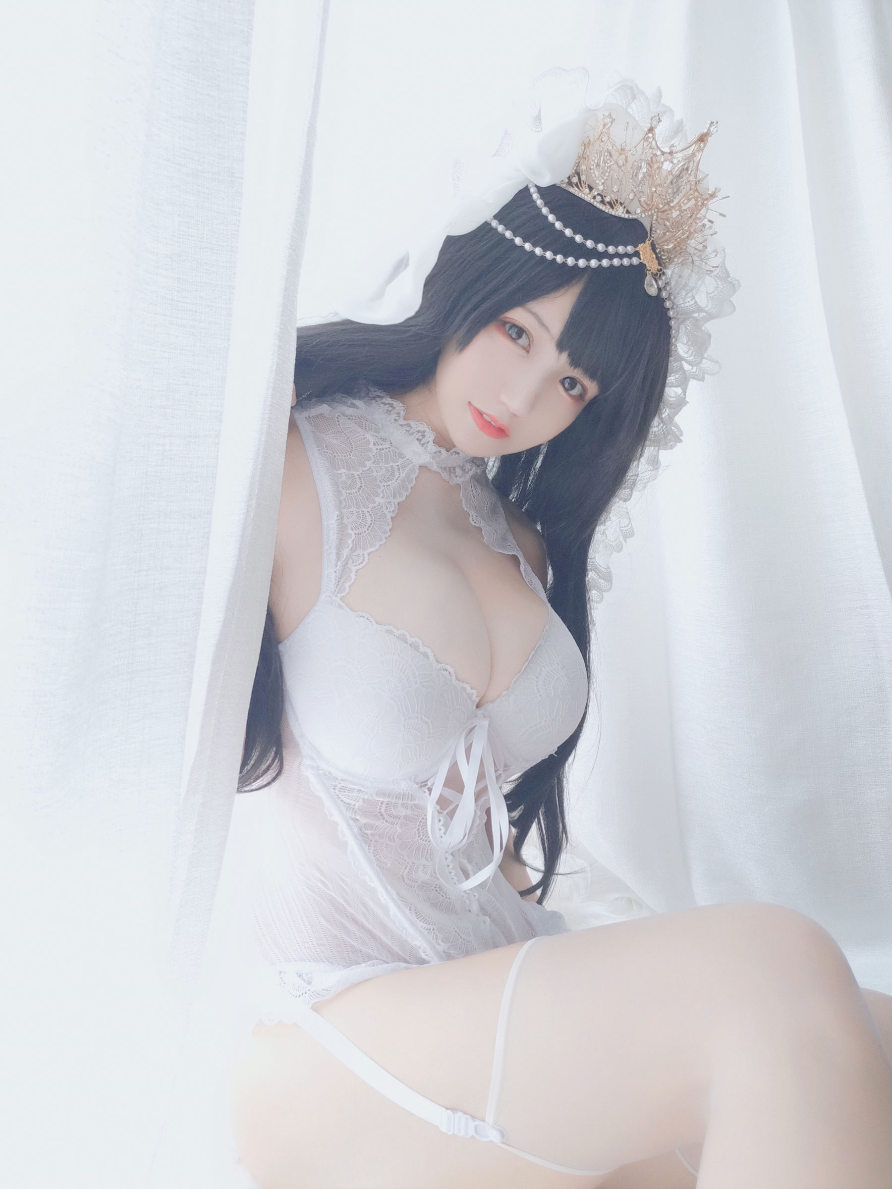 [福利COS] 动漫博主小仓千代w - 可可爱爱花嫁第9张