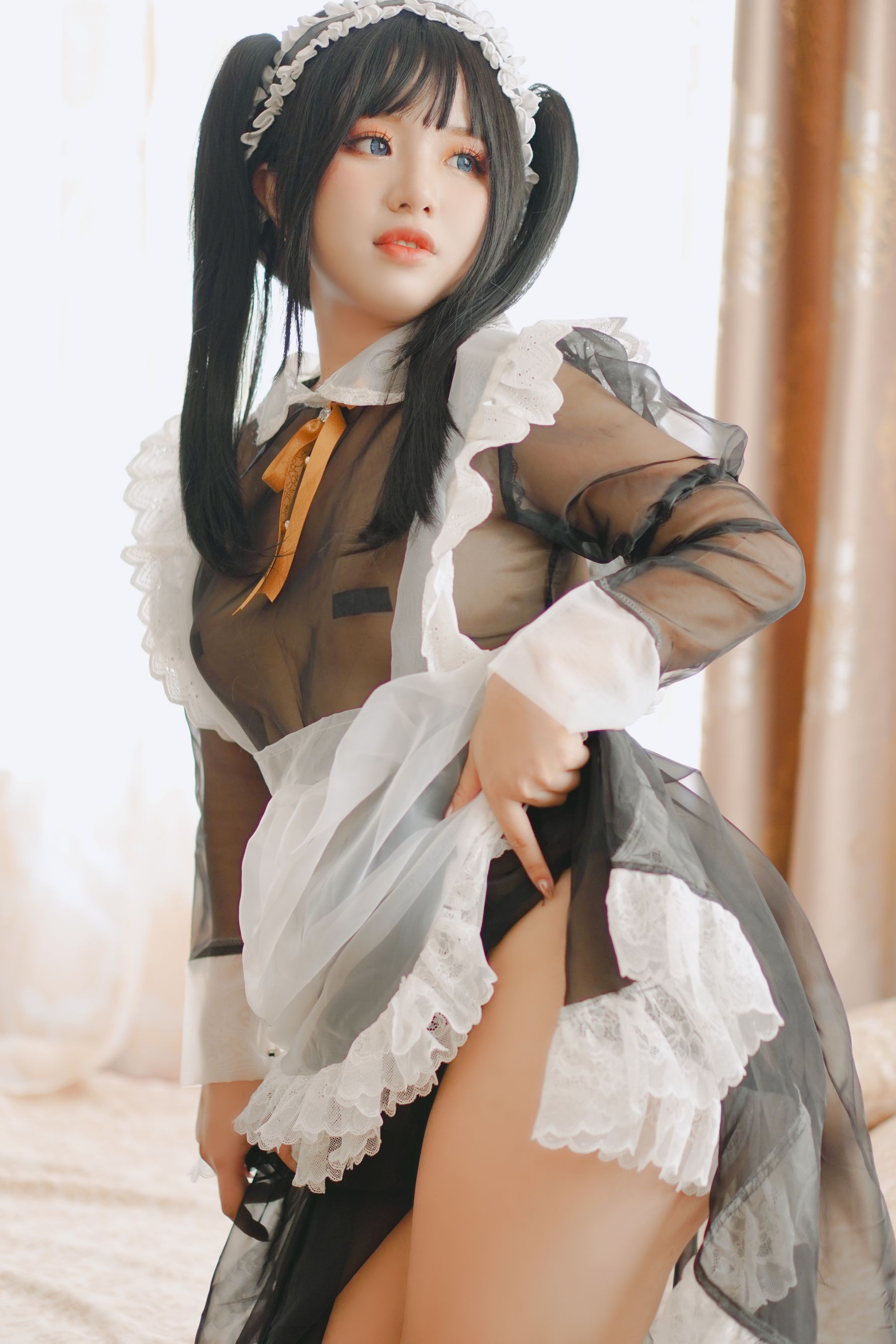[福利COS] Chono Black - Transparent Maid第1张