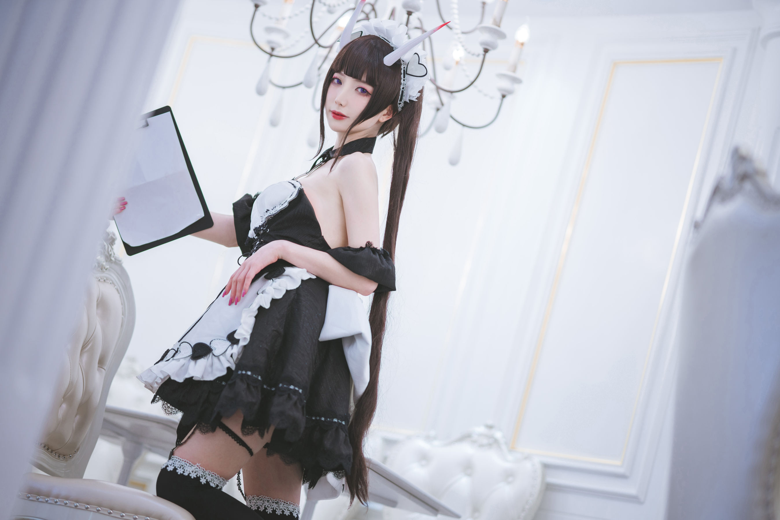 [福利COS] 动漫博主封疆疆v - 能代女仆第9张