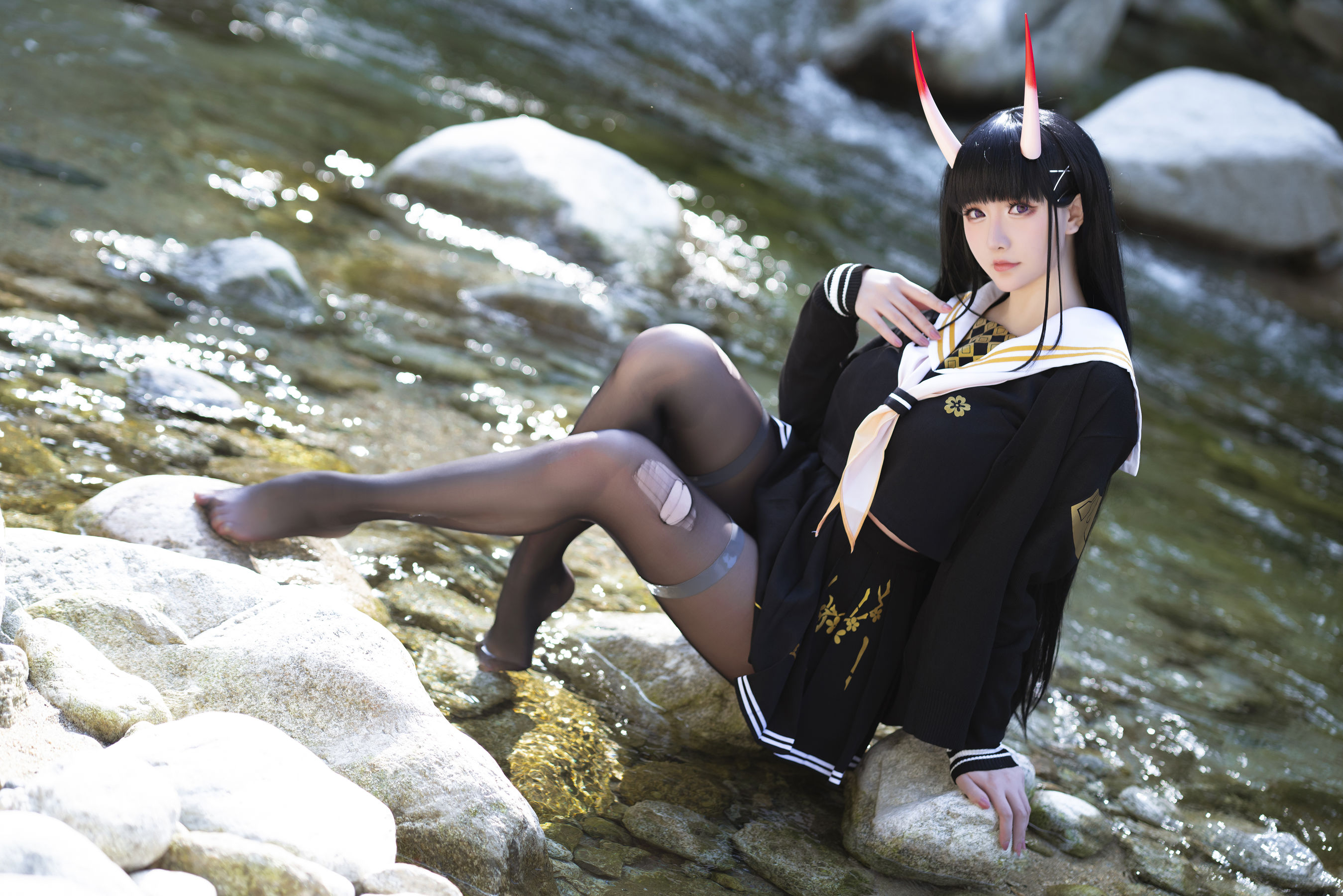 [福利COS] Coser小姐姐星之迟迟 - 碧蓝航线能代第14张