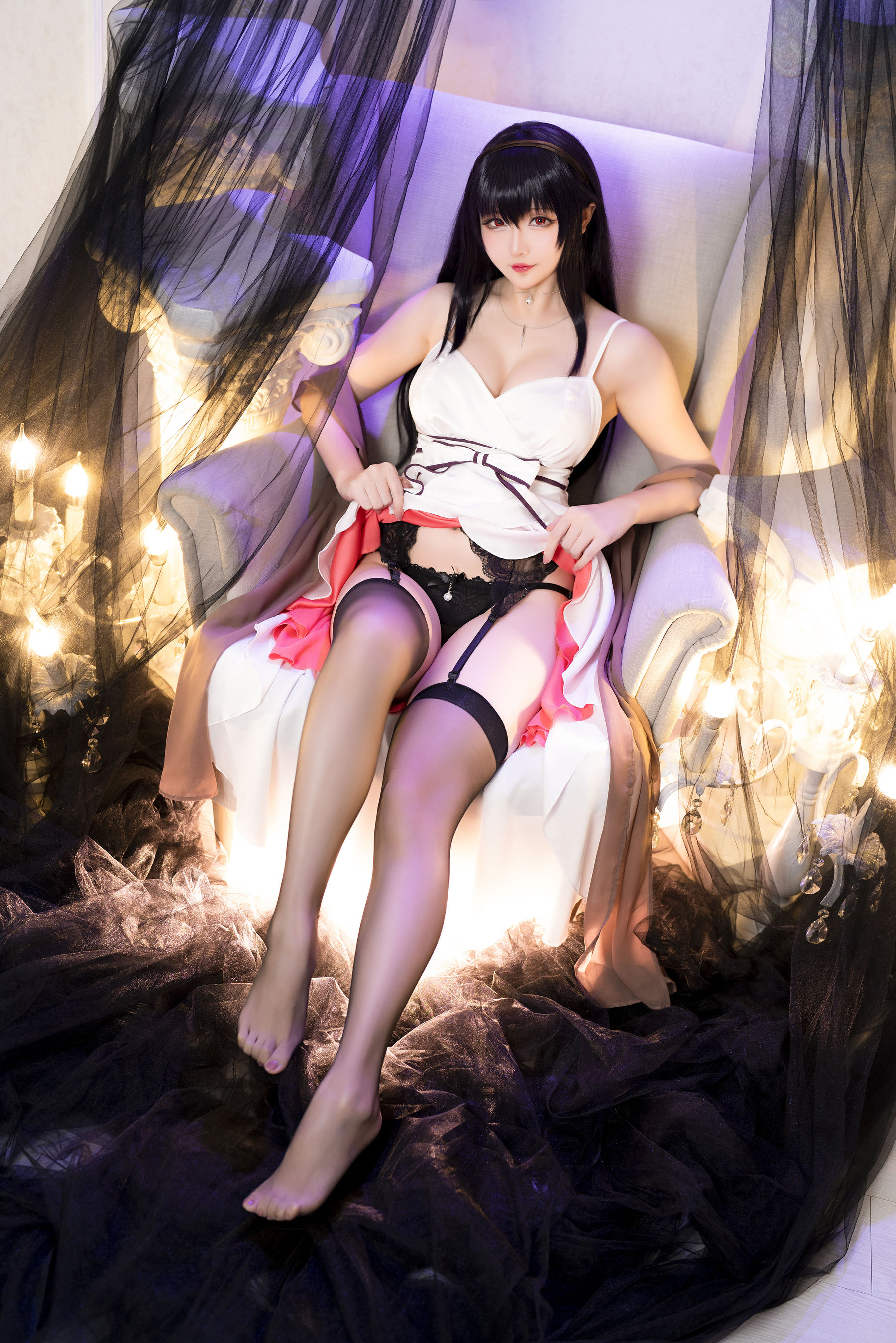 [福利COS] Coser小姐姐星之迟迟 - 路人女主的养成方法-霞之丘诗羽第2张