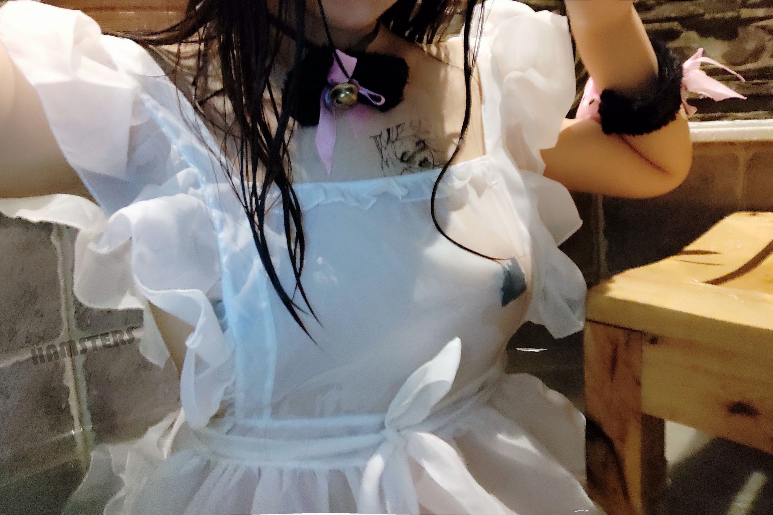 [福利COS] COS妹子仓鼠姬 - 白丝沐浴第5张