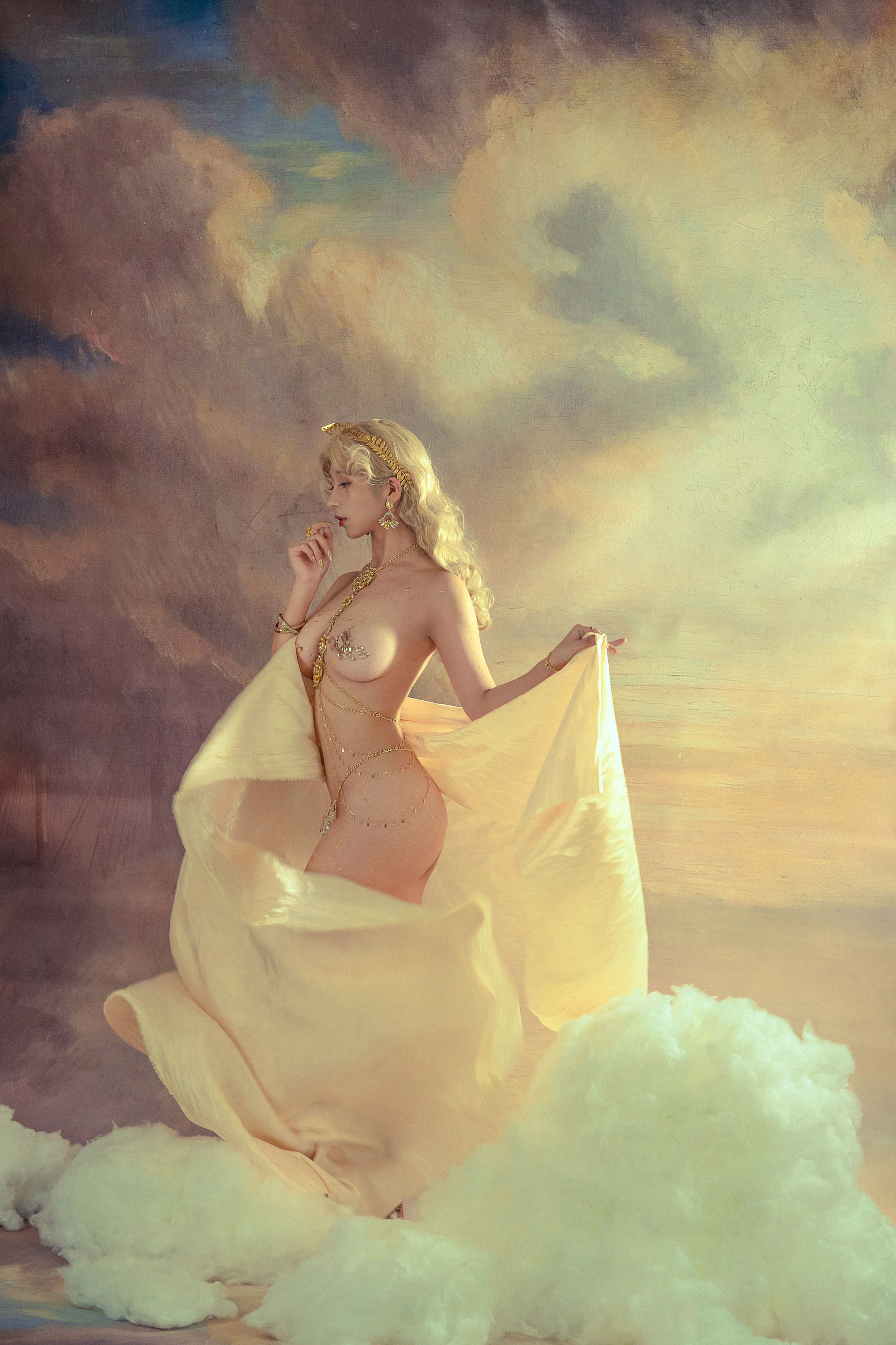 [福利COS] 云溪溪 - 奶桃桃 Tourmaline Citrine 黄水晶第5张