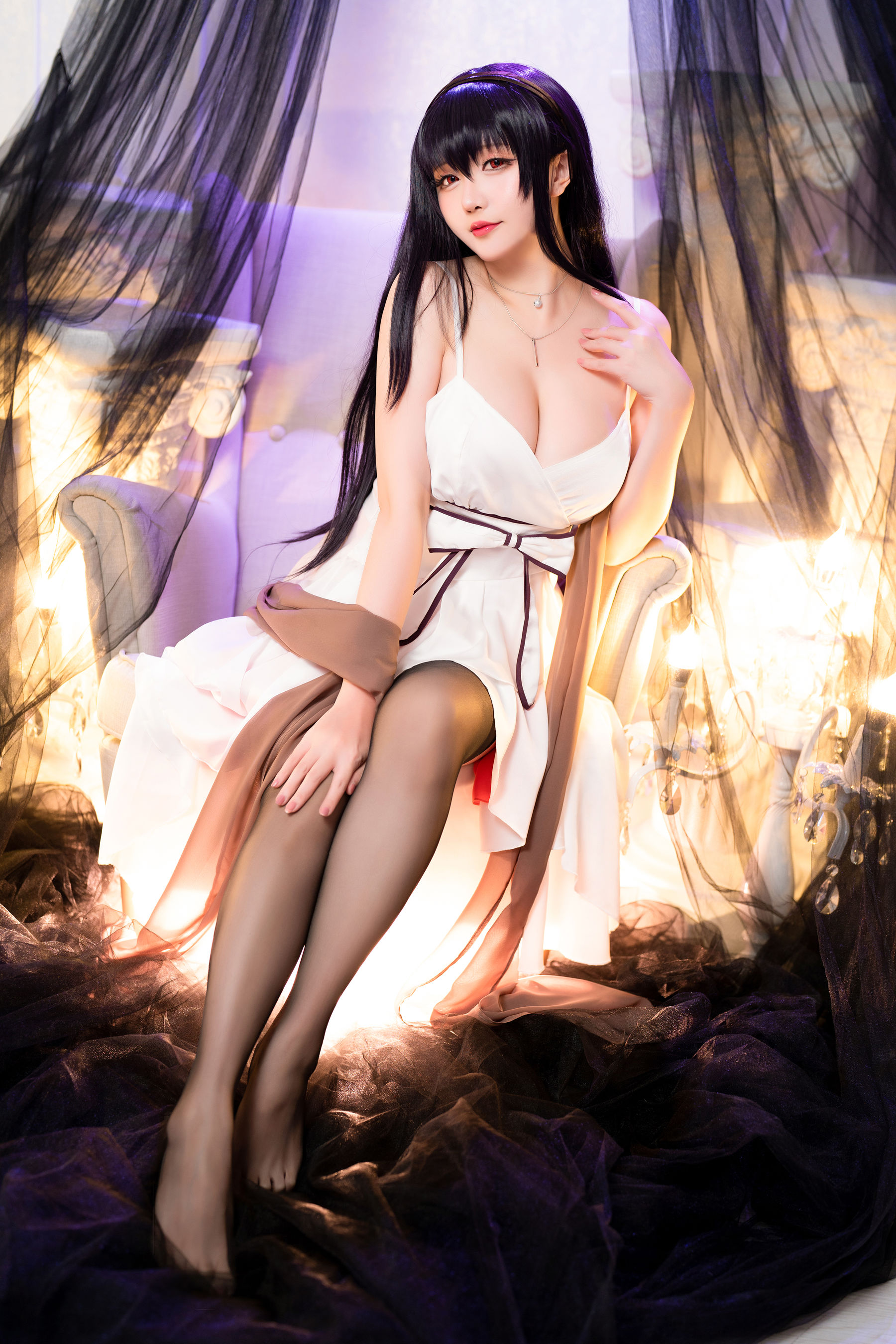 [福利COS] Coser小姐姐星之迟迟 - 路人女主的养成方法-霞之丘诗羽第4张