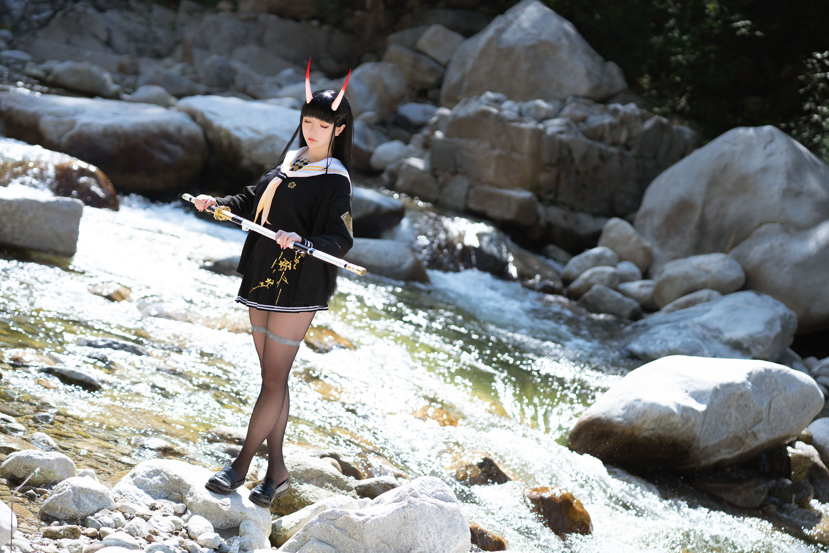 [福利COS] Coser小姐姐星之迟迟 - 碧蓝航线能代第1张