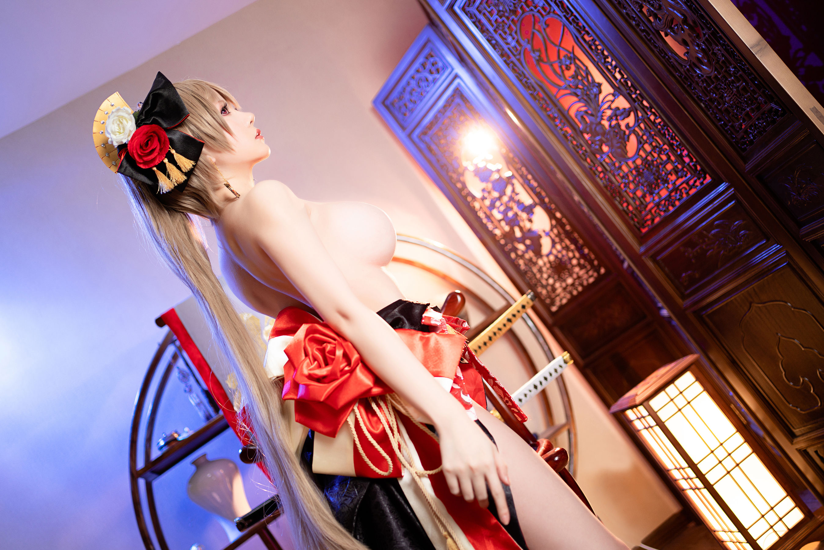 [福利COS] Coser小姐姐星之迟迟 - 碧蓝航线 让巴尔第11张