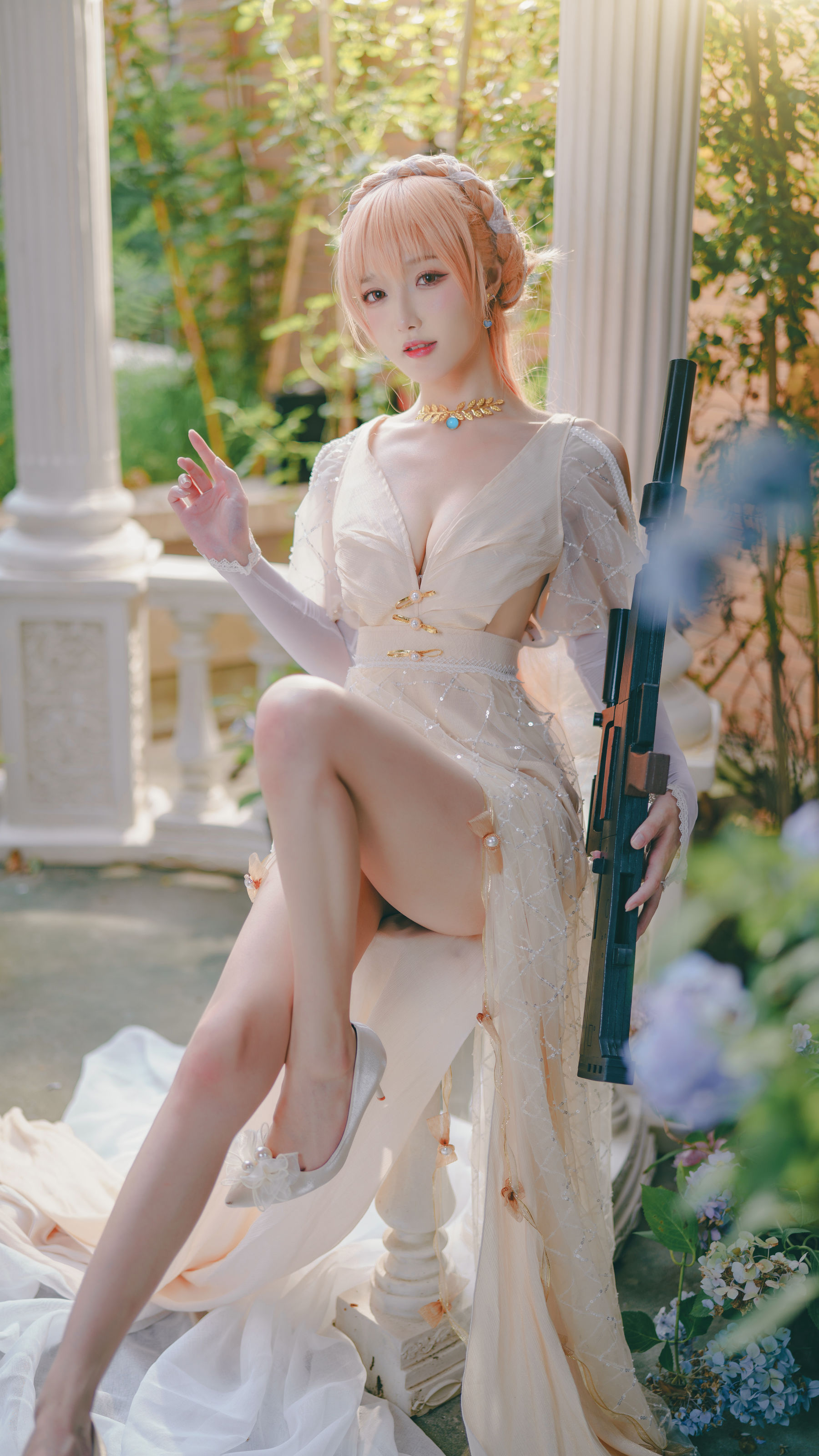 [福利COS] 动漫博主阿包也是兔娘 - 舰长图 OTS14第6张