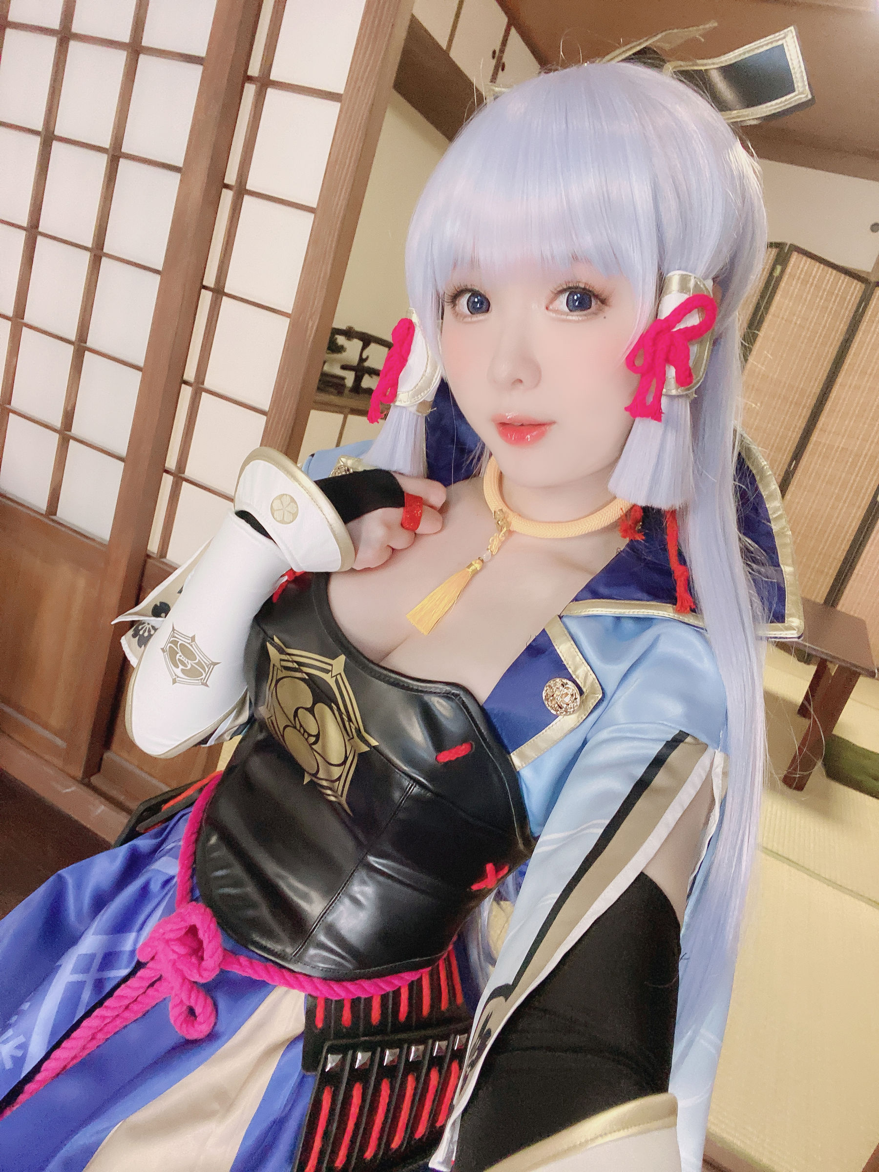 [福利COS] 微博妹纸霜月shimo[fantia] 2022-11-24 白鷺の姫君第7张