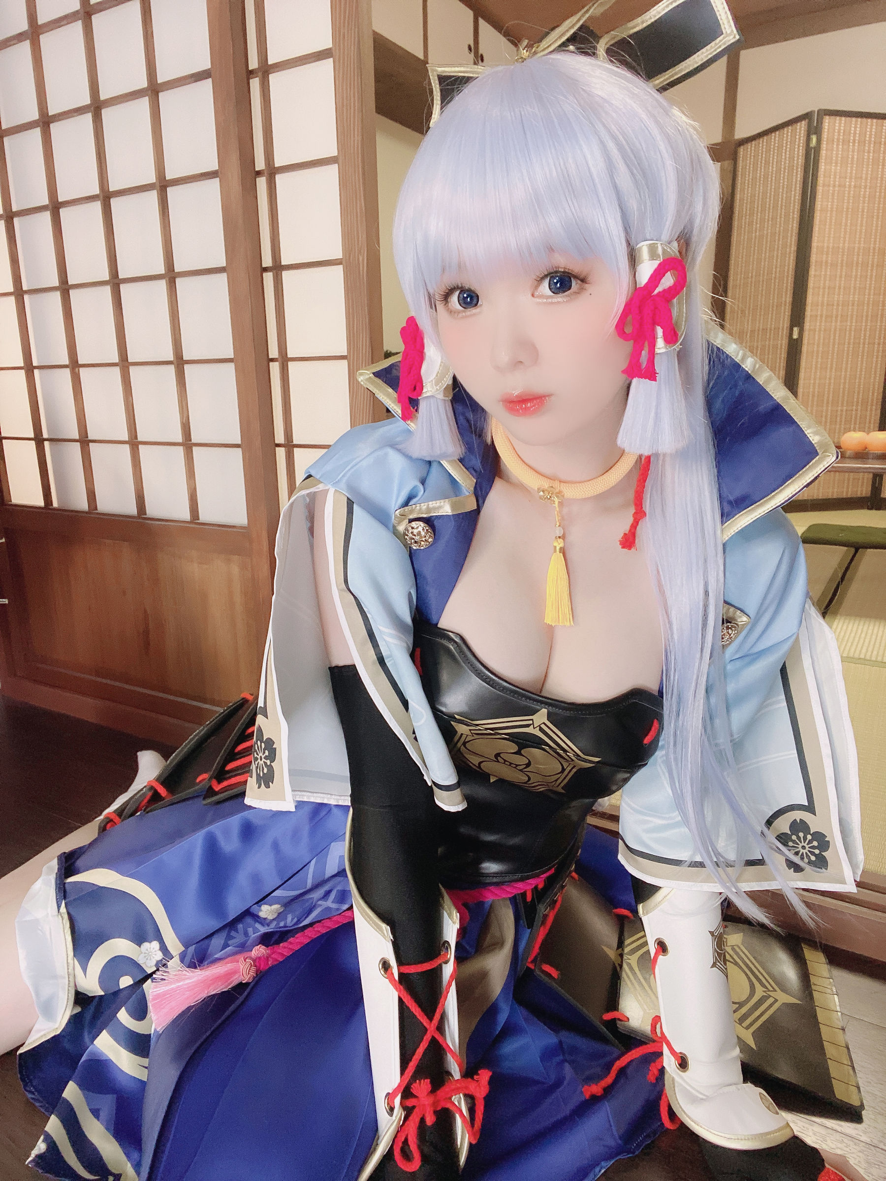 [福利COS] 微博妹纸霜月shimo[fantia] 2022-11-24 白鷺の姫君第6张