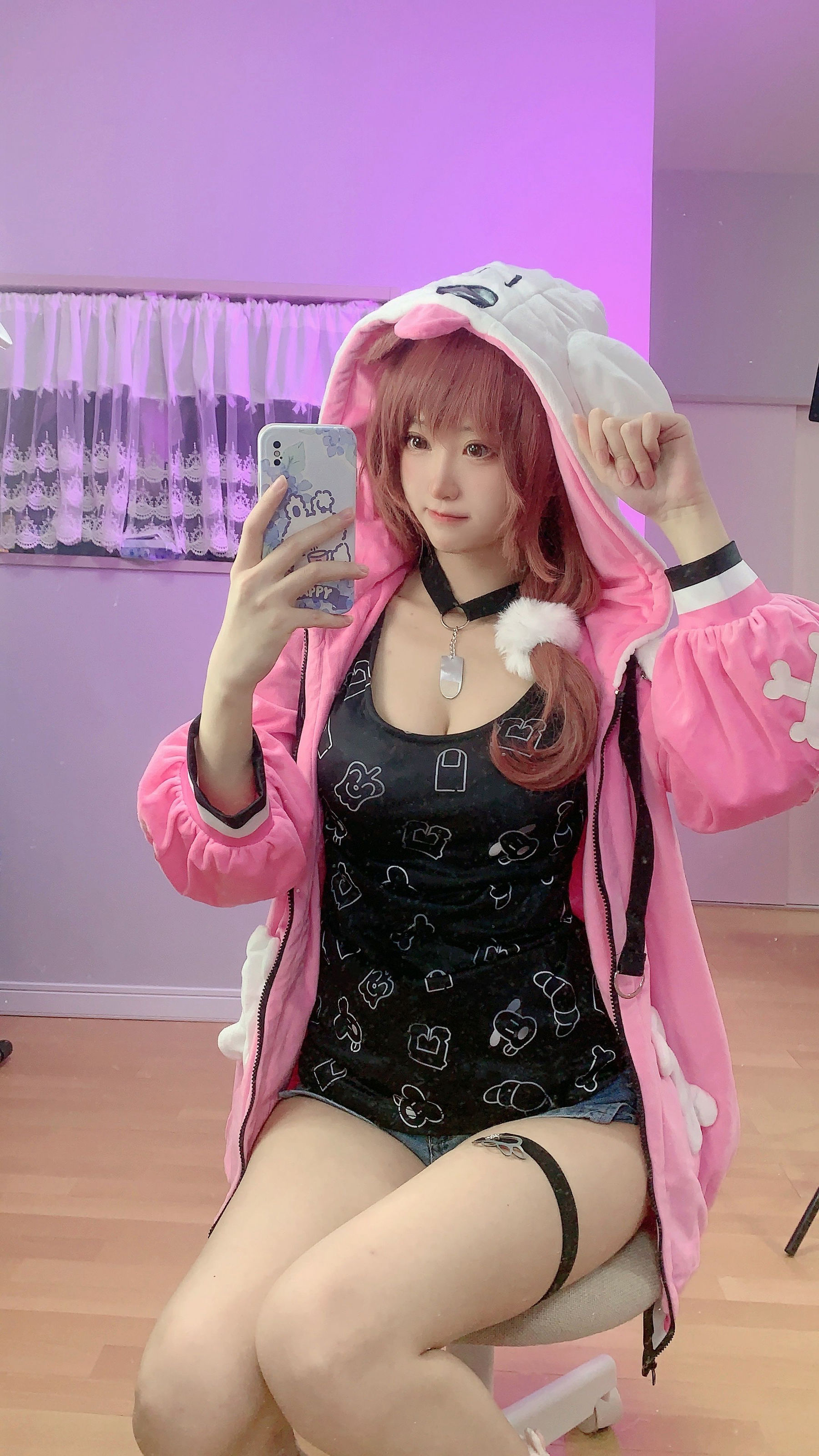 [福利COS] 千阳(ちよ) - 戌神ころね第1张