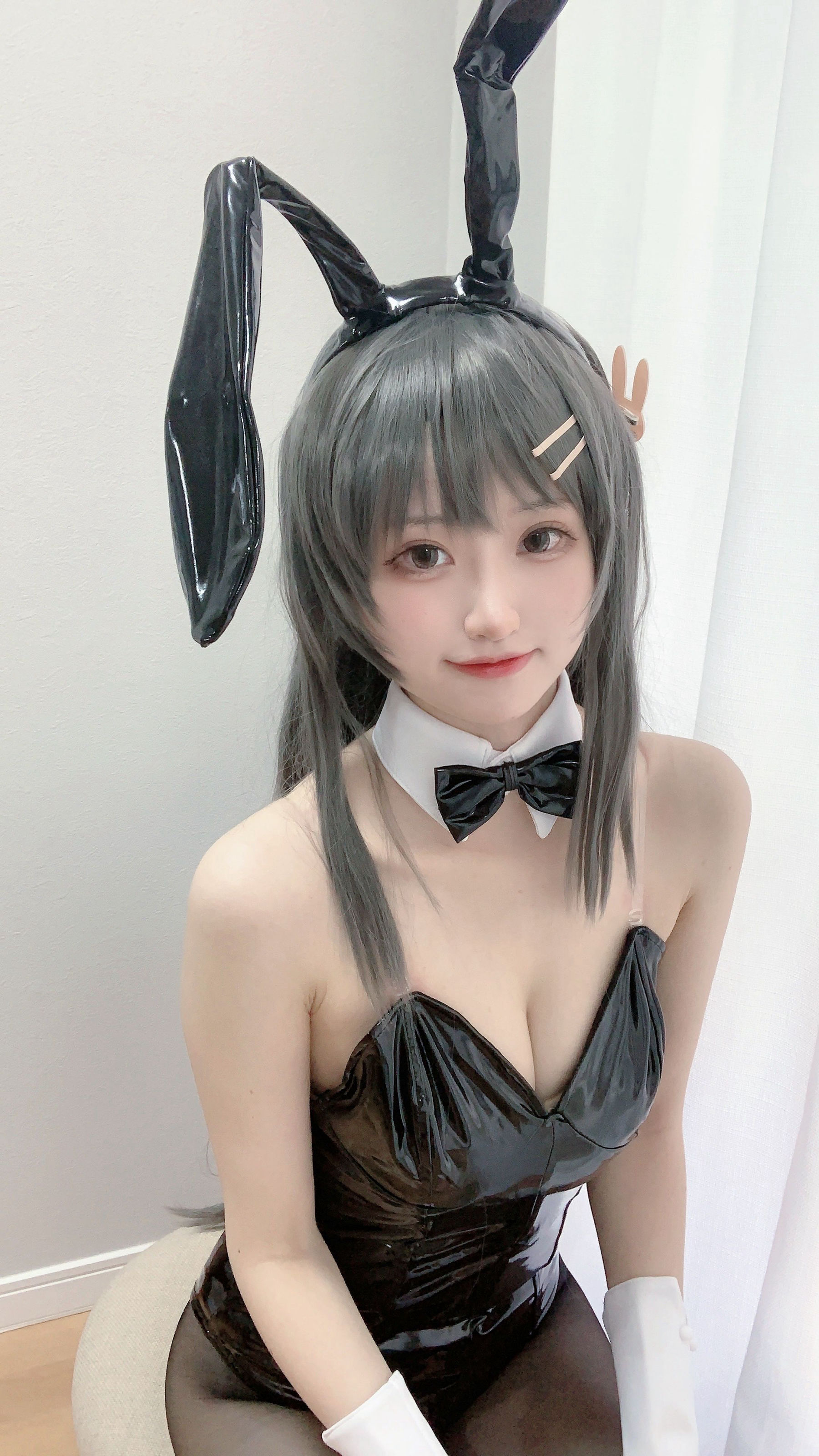 [福利COS] 千阳(ちよ) - 麻衣学姐兔子装第8张