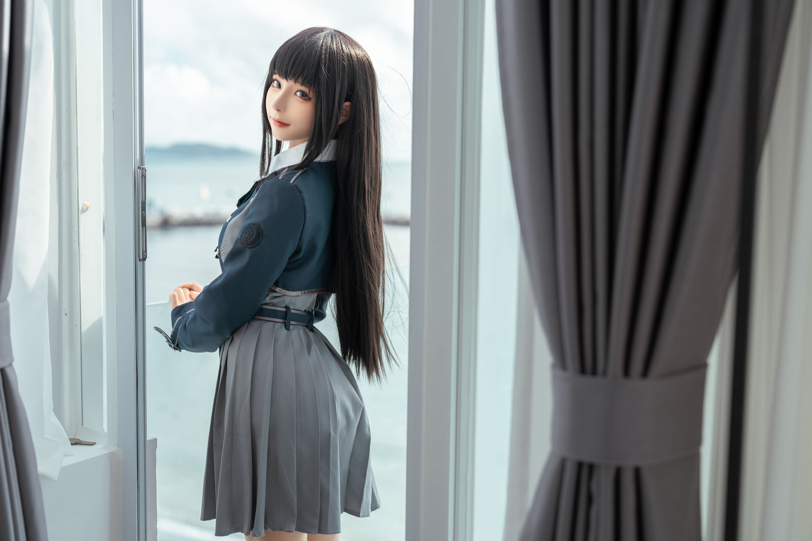 [福利COS] 动漫博主蠢沫沫&amp;amp;桃良阿宅 - 莉可x莉丝第5张