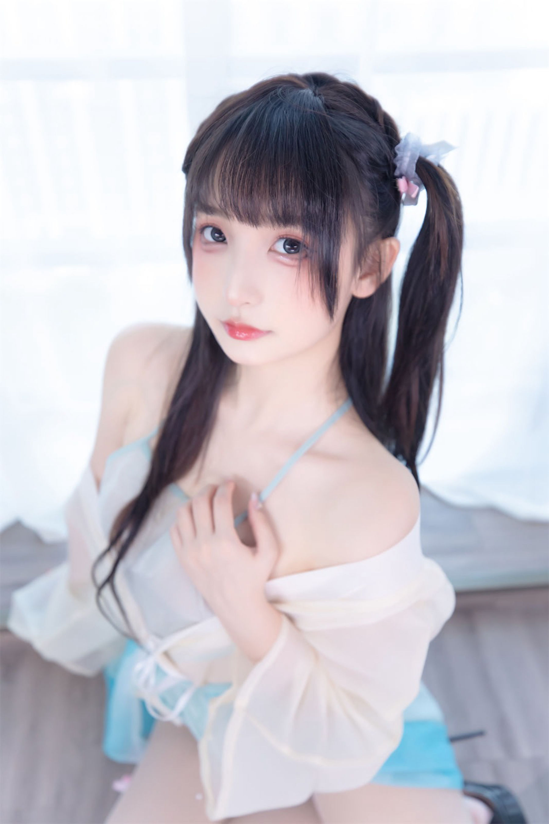 [福利COS] 萝莉神楽板真冬 之醉梦星河第8张