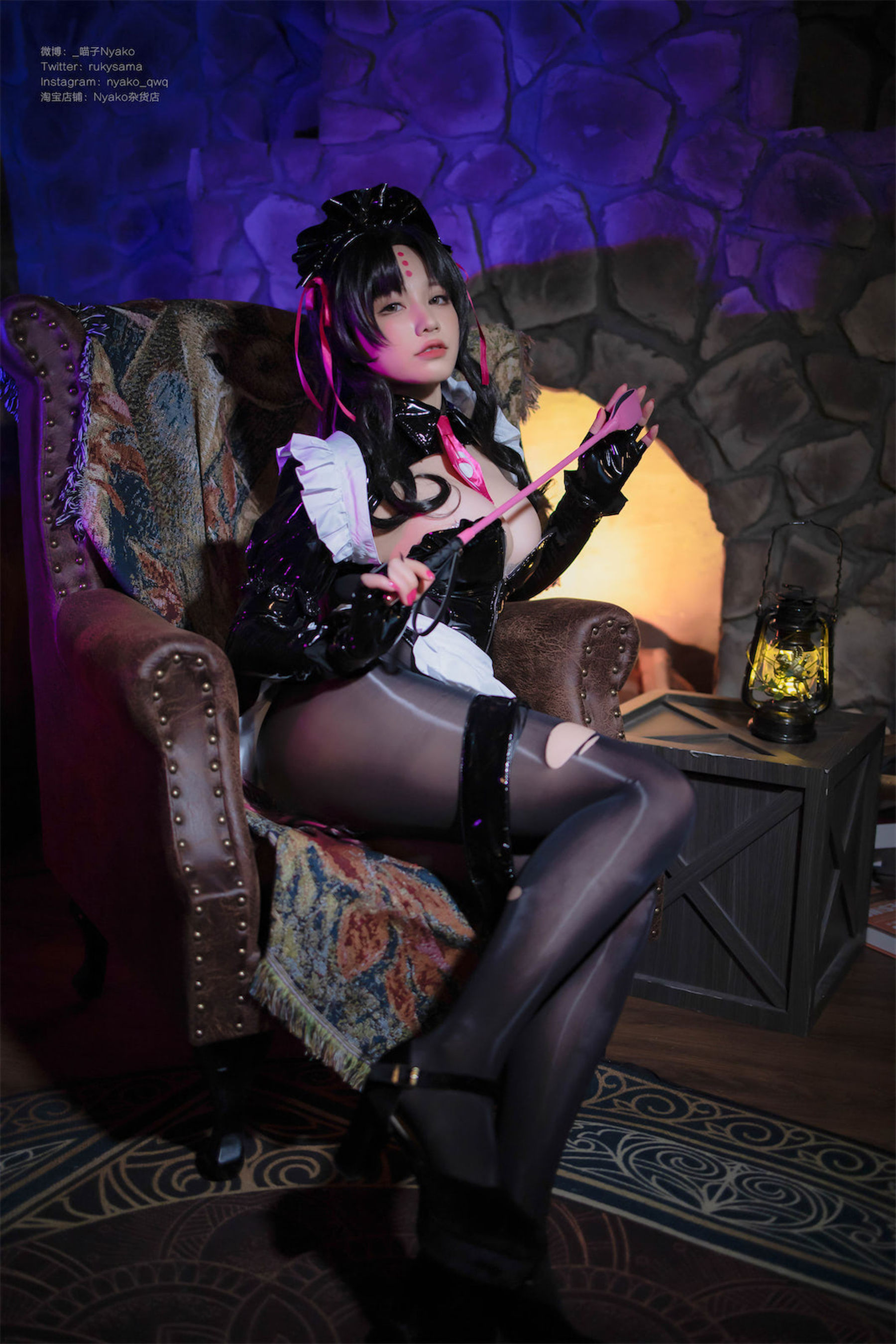 [福利COS] 萌妹子Nyako喵子 - 杀生院女仆第7张