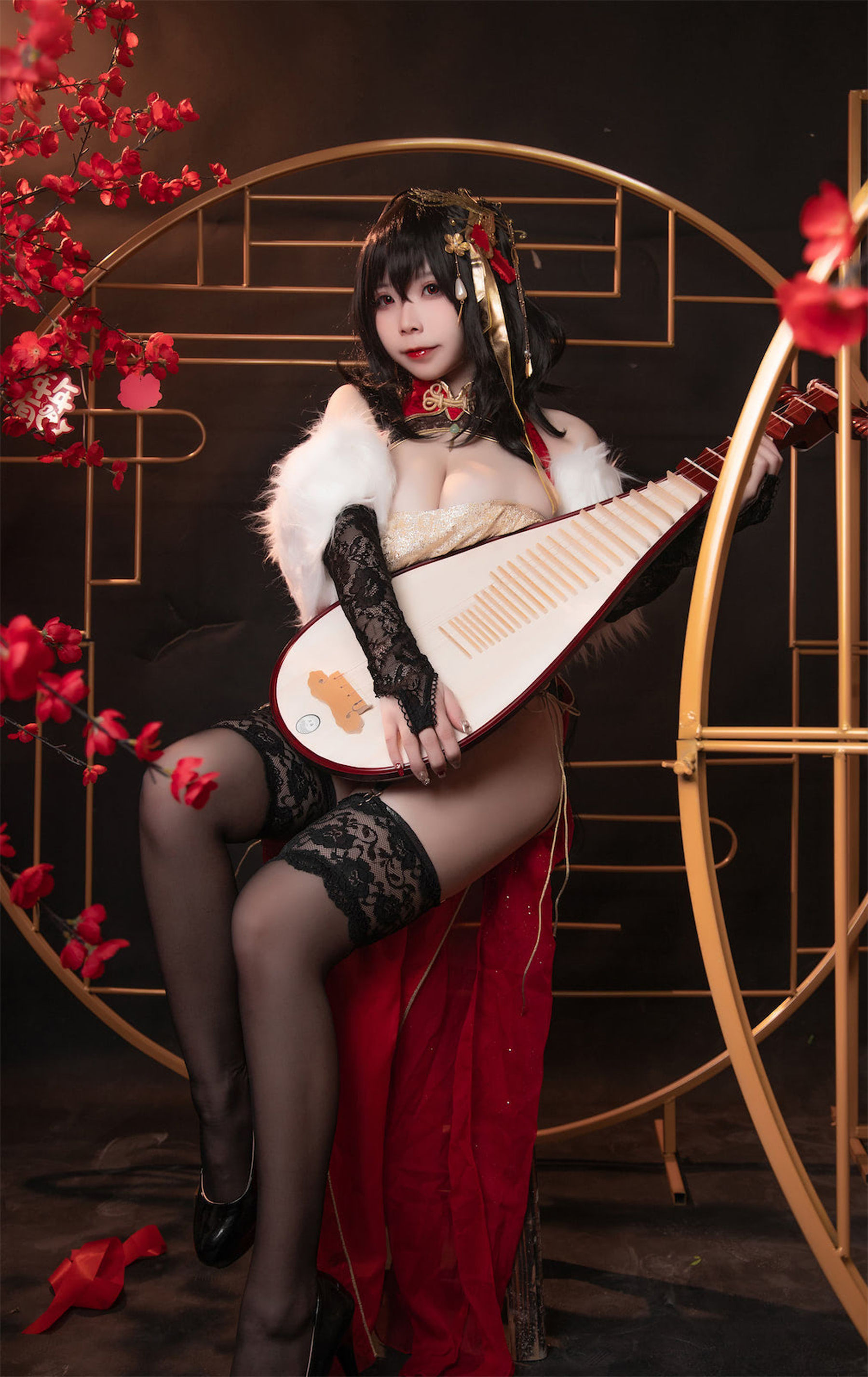 [福利COS] 自闭颜球球(无颜小天使wy) - 碧蓝航线 大凤红旗袍第6张