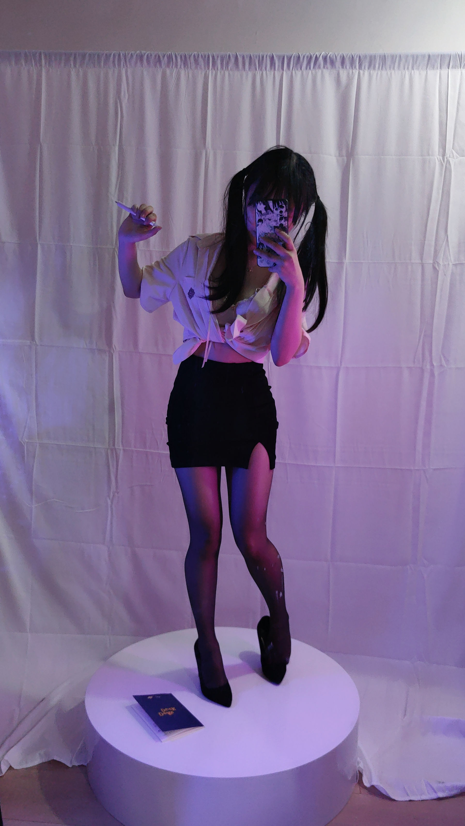 [福利COS] 神沢永莉 - 双马尾黑丝班主任第20张