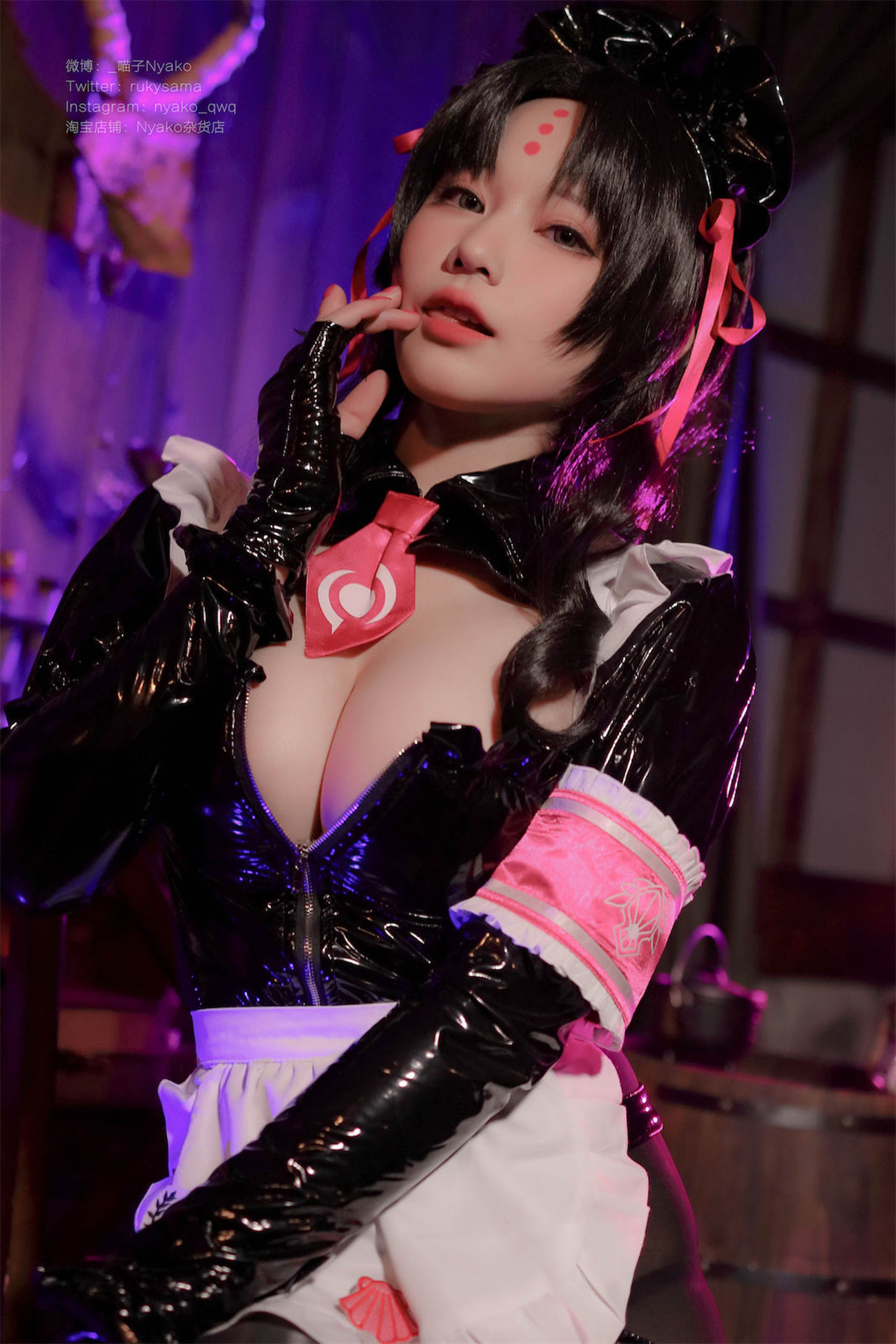 [福利COS] 萌妹子Nyako喵子 - 杀生院女仆第10张