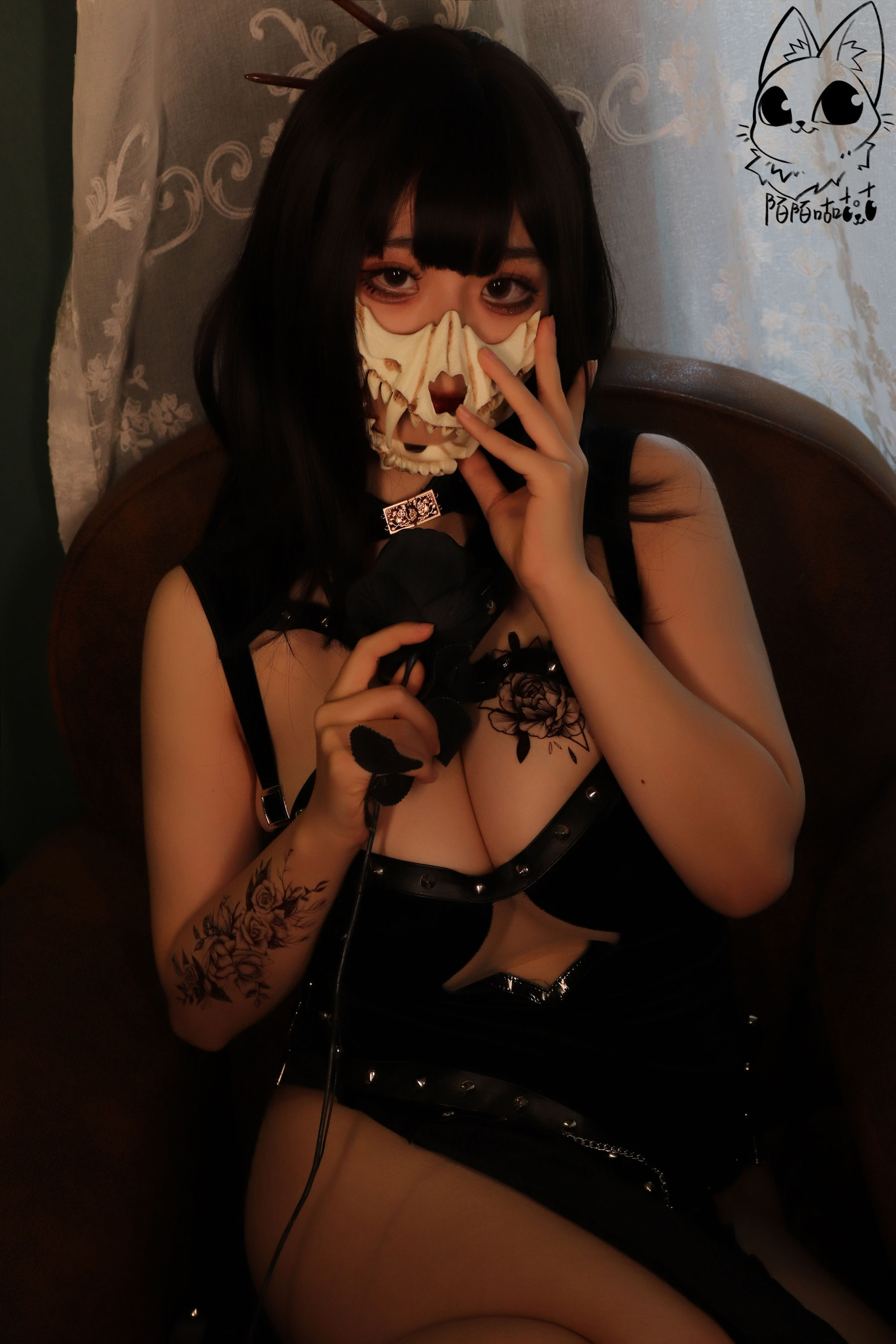 [福利COS] Cosplay美女韶陌陌 - 面具陌第7张