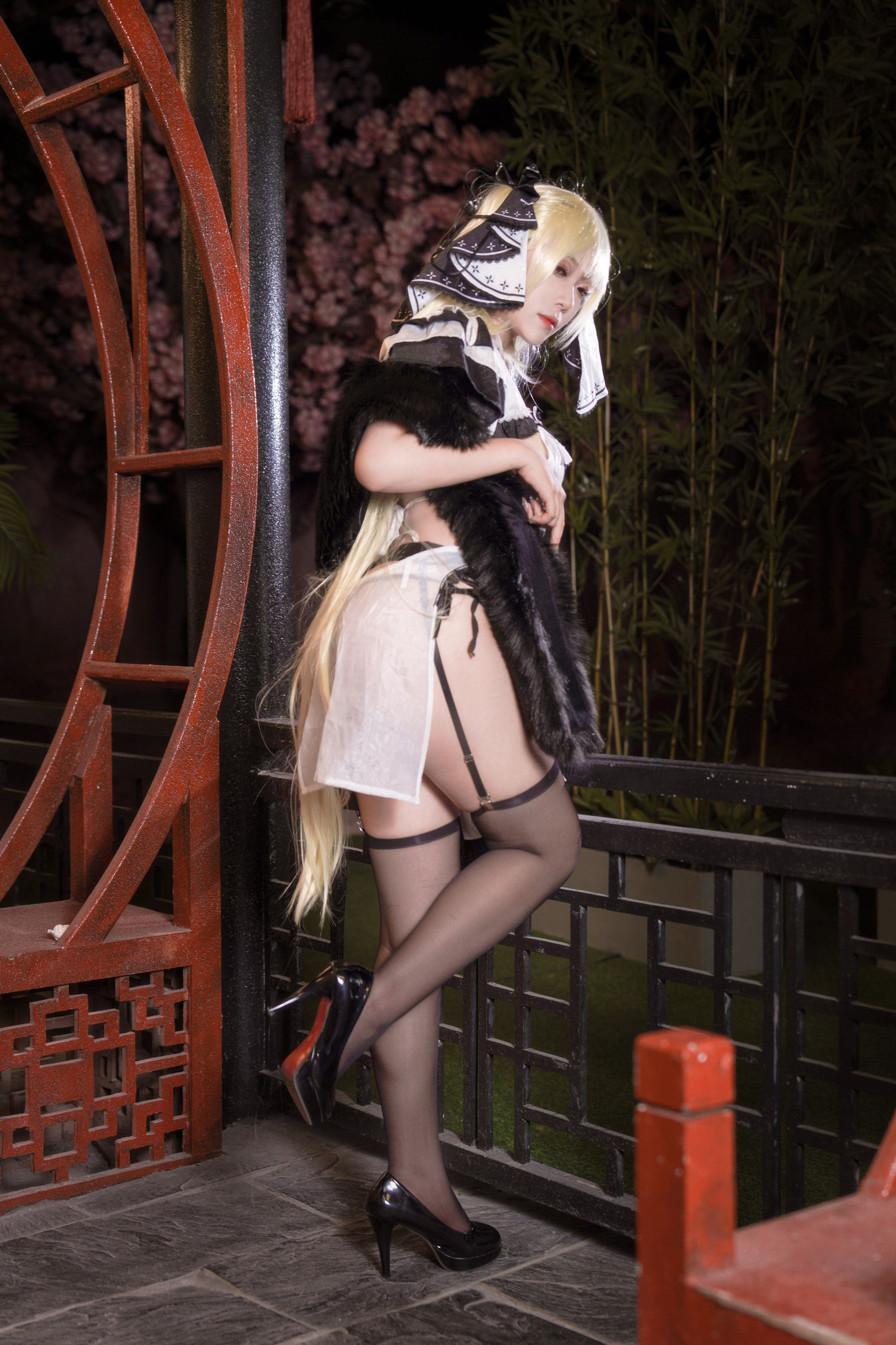 [福利COS] Ho_biiibo - 可畏旗袍第6张