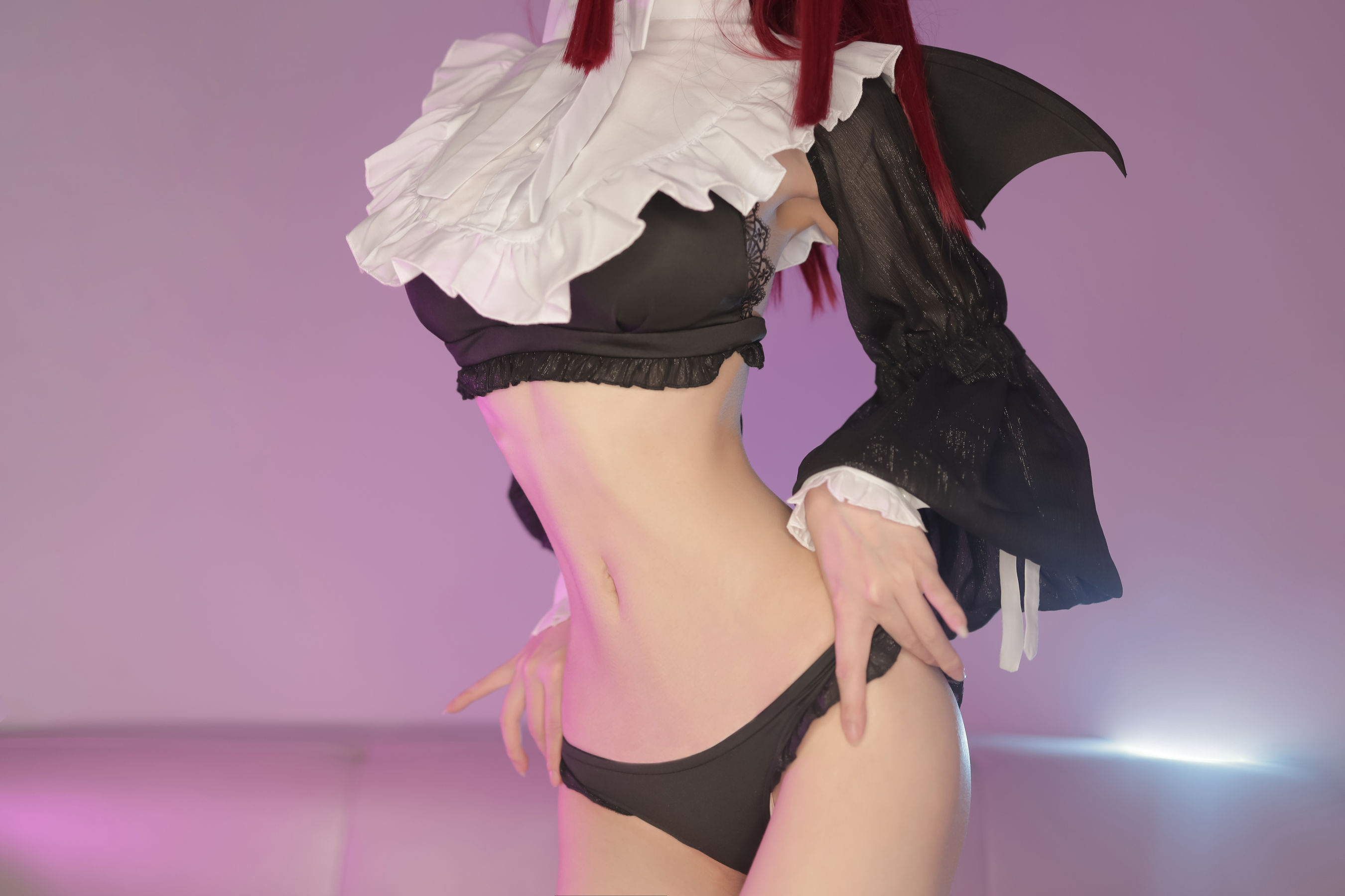 [福利COS] 动漫博主爱老师_PhD - 喜多川海梦 魅魔第6张