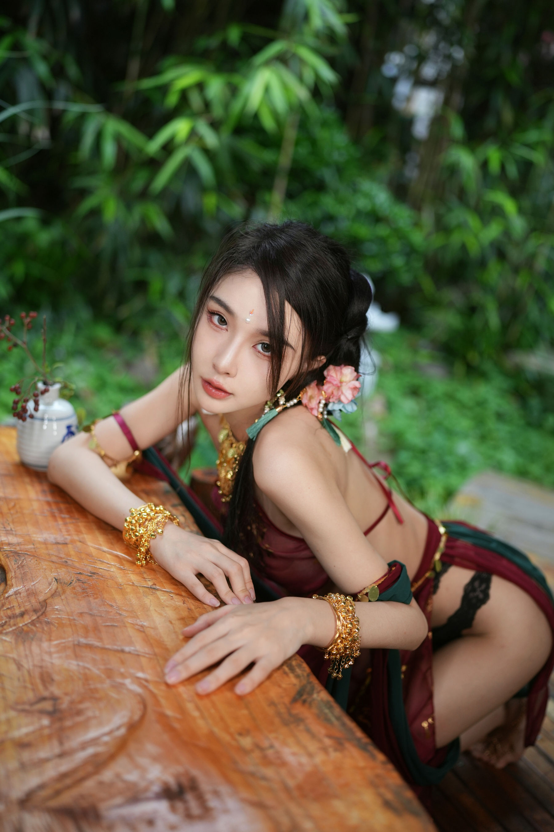 [福利COS] 余多多Dudu - 妲己的古风诱惑力第6张