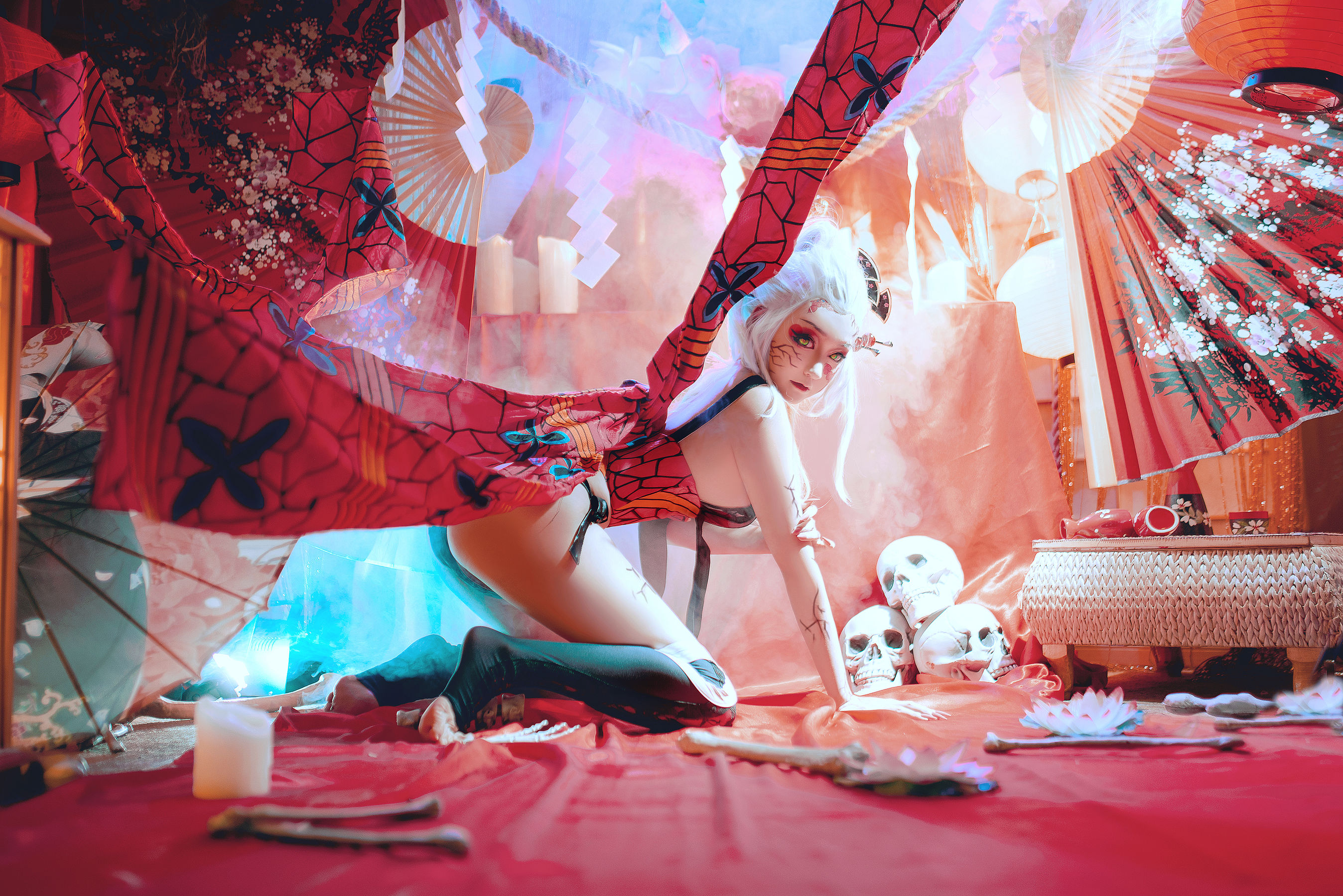 [福利COS] 动漫博主恩田直幸 - 堕姬第1张