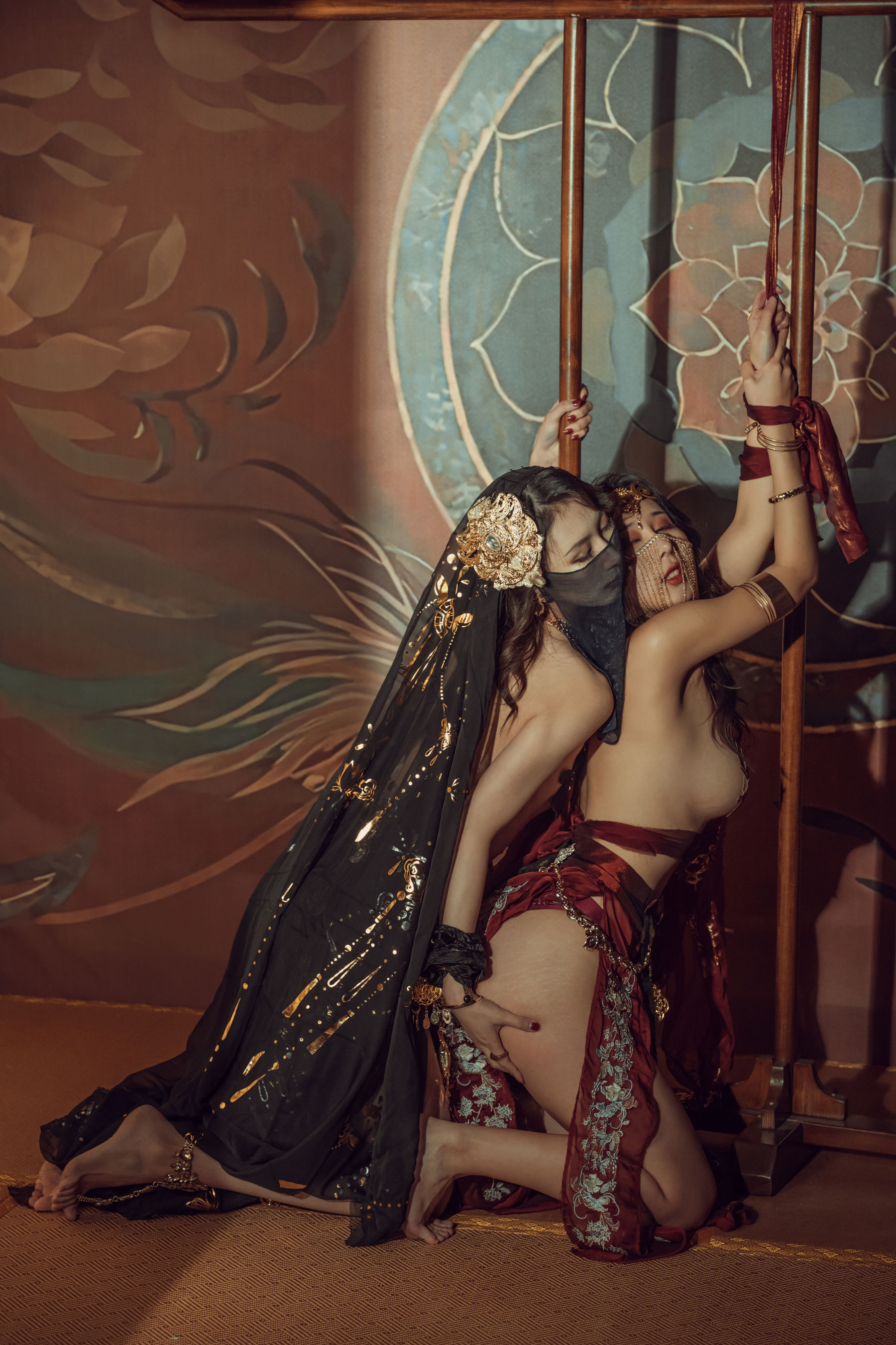 [福利COS] 云溪溪 - 奶桃桃 双人古风第12张